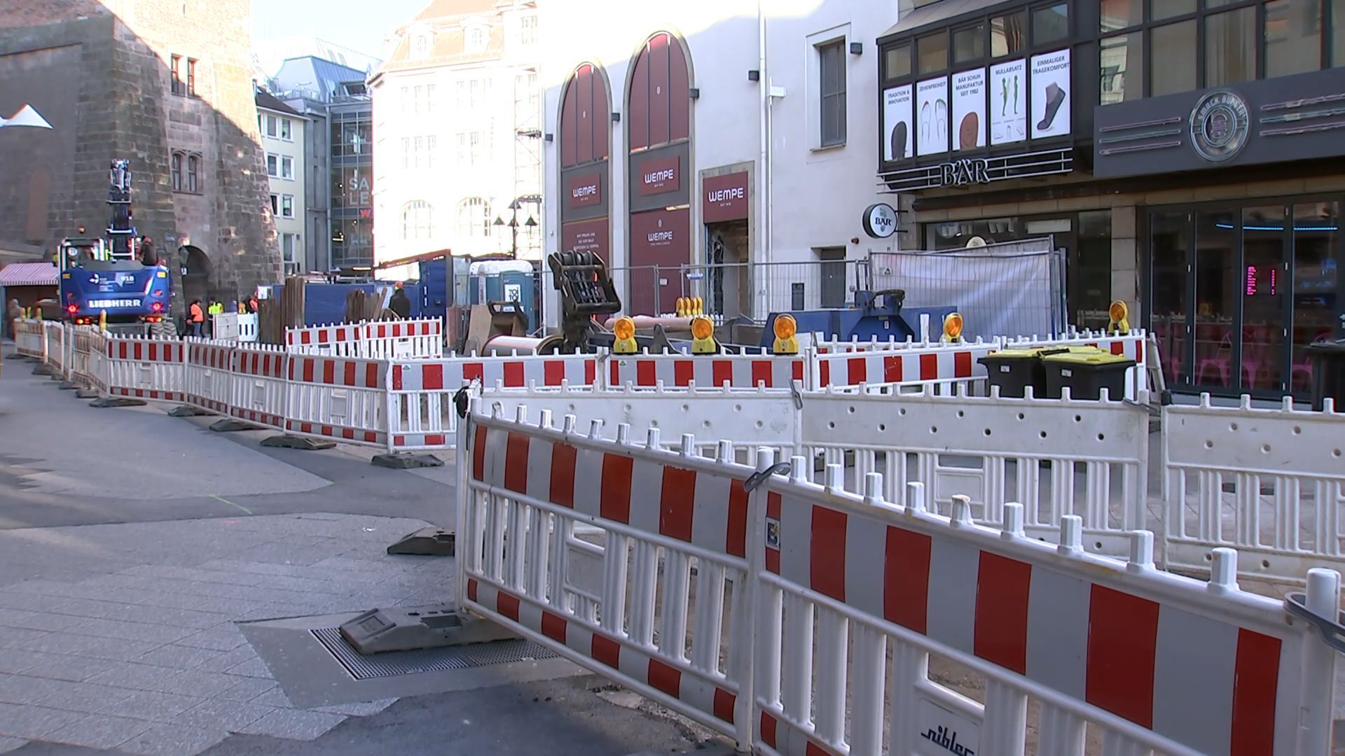 Breite Gasse continues to be redesigned: Next construction phase starts earlier than planned