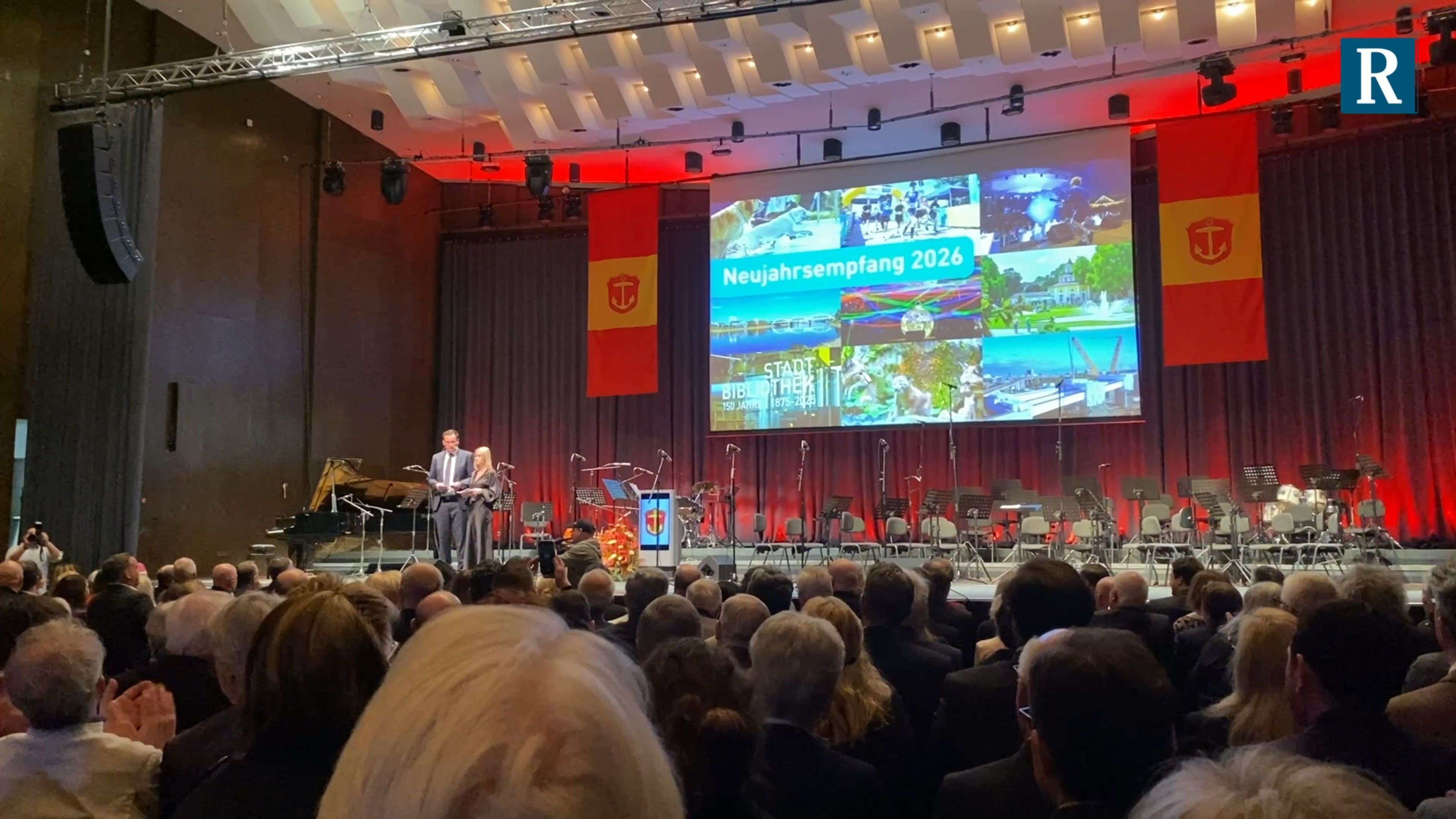 Video: Neujahrsempfang und OB-Amtseinführung in Ludwigshafen