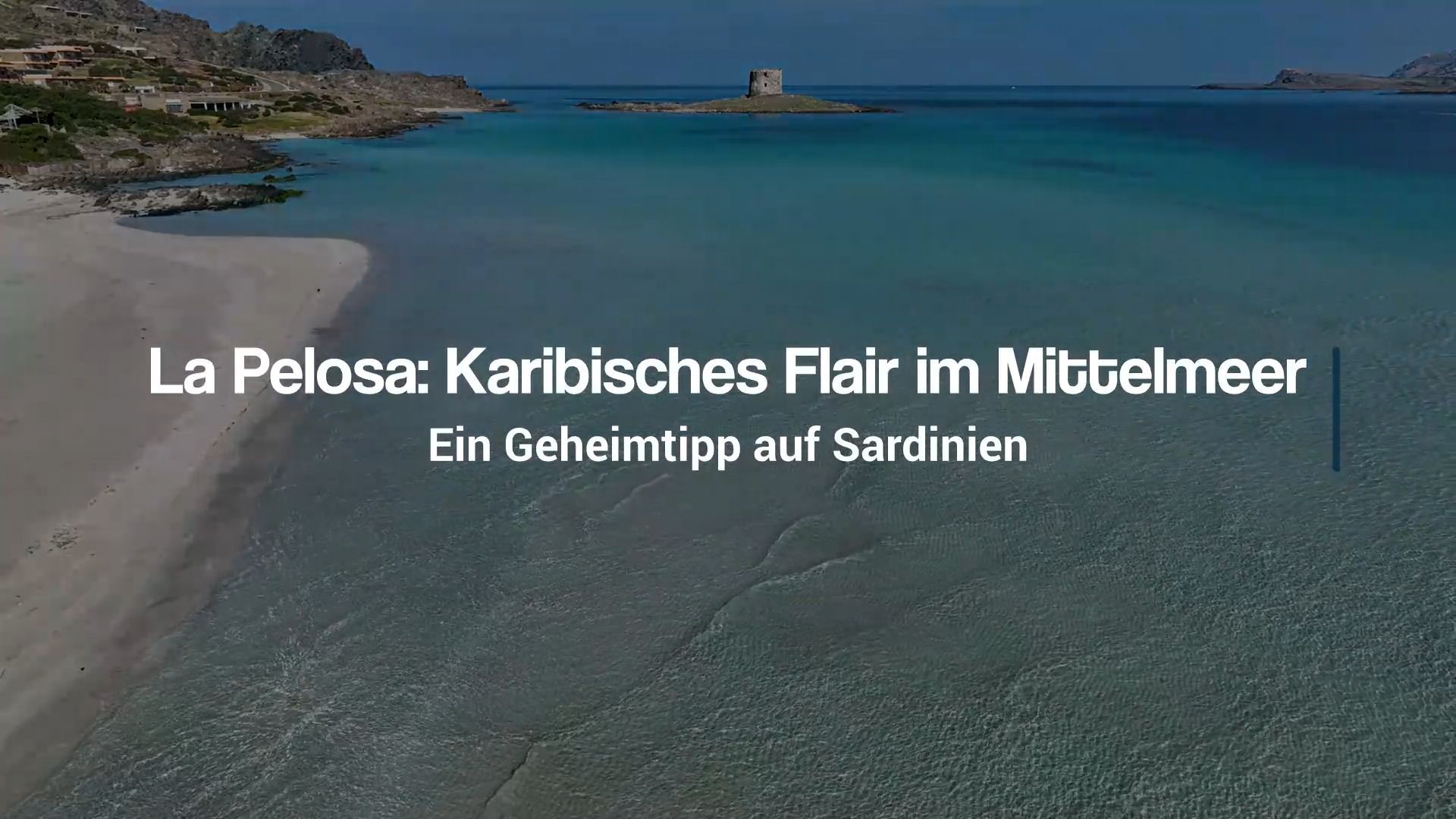Here the water is as turquoise as in the Dominican Republic, but it is in Europe