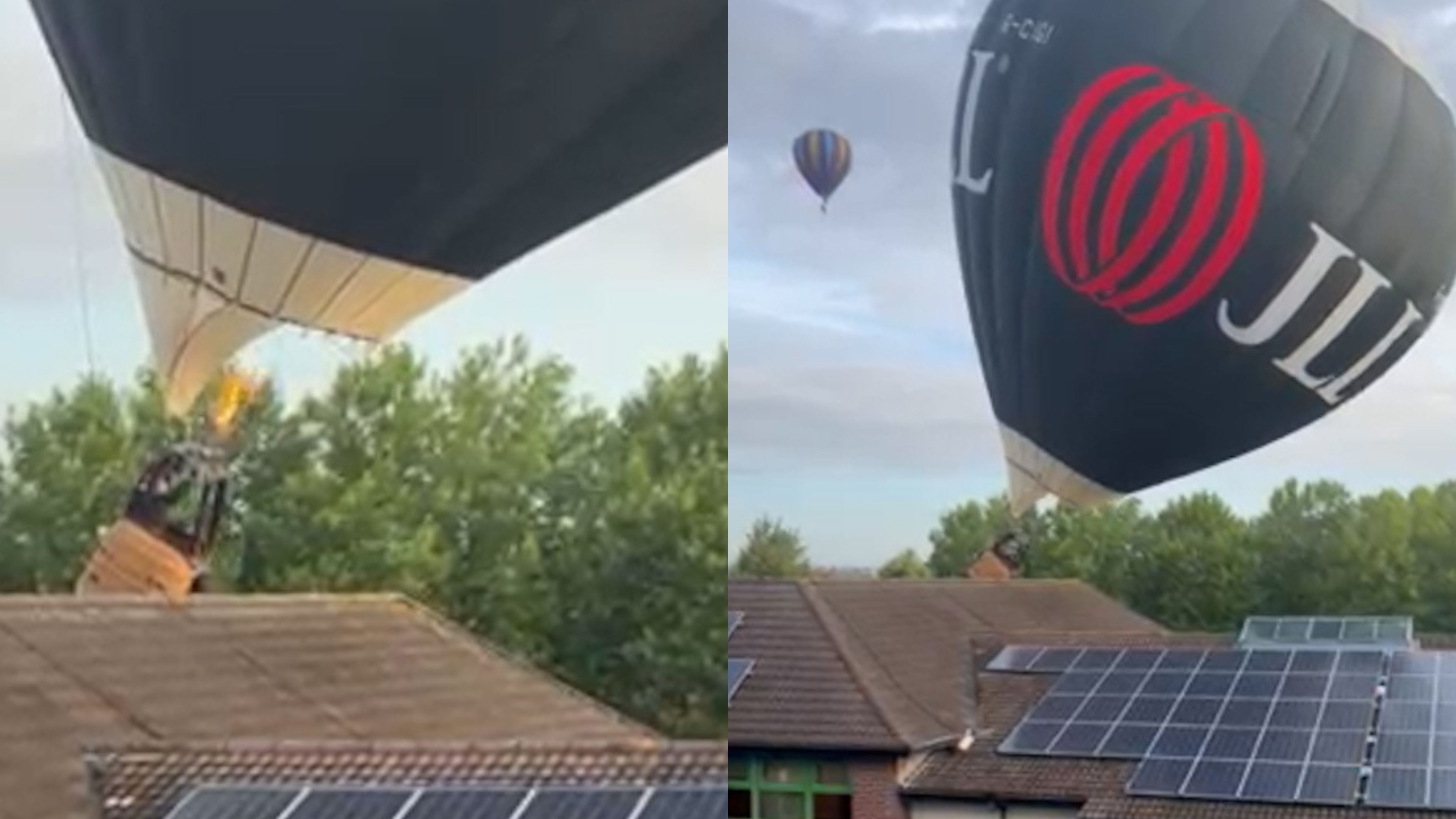Video: Heißluftballon stürzt während eines Fests auf eine Grundschule