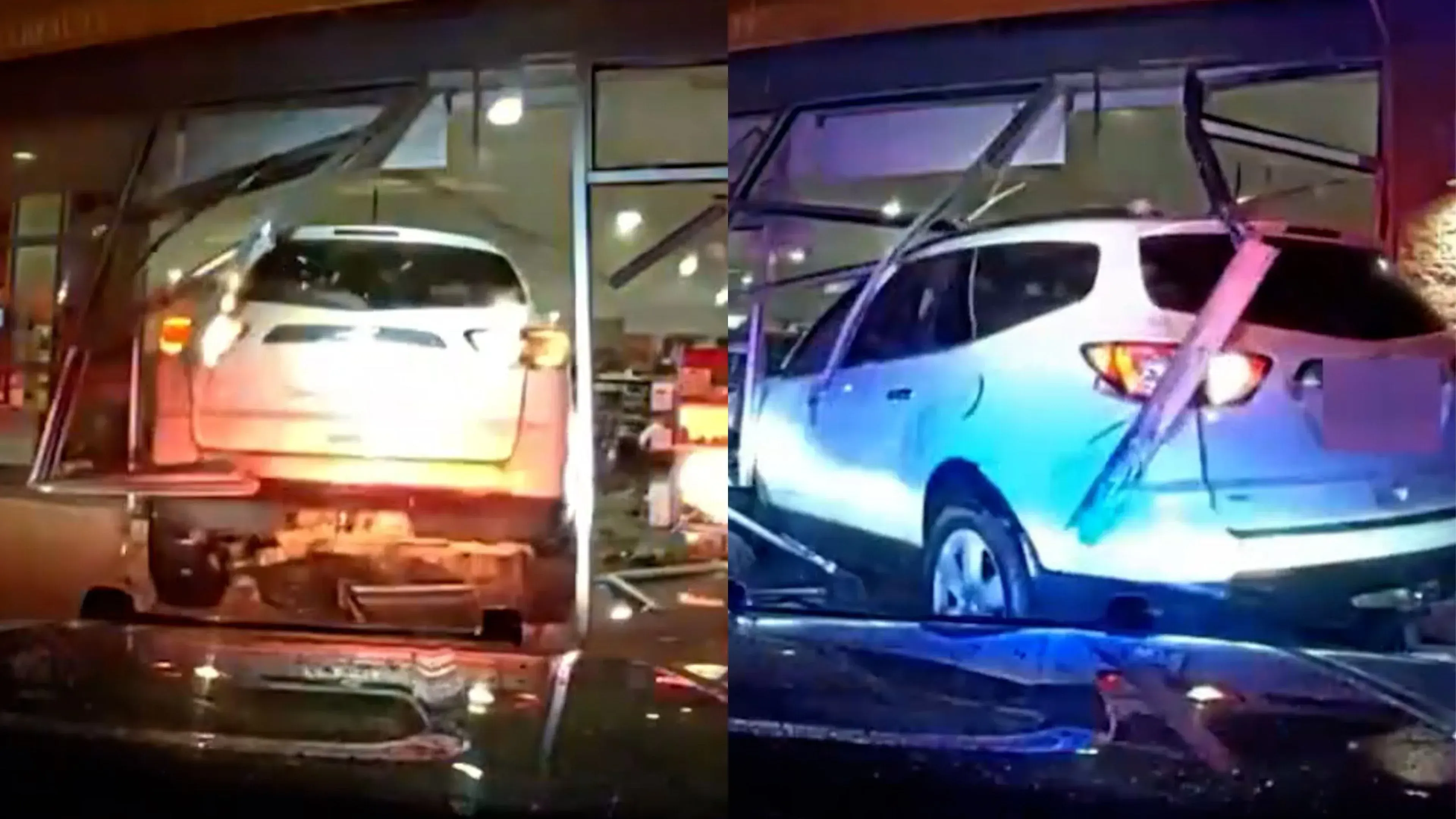 Video: Die wilde Verfolgungsjagd der Polizei endet damit, dass der Verdächtige in den Ulta Beauty Store eindringt