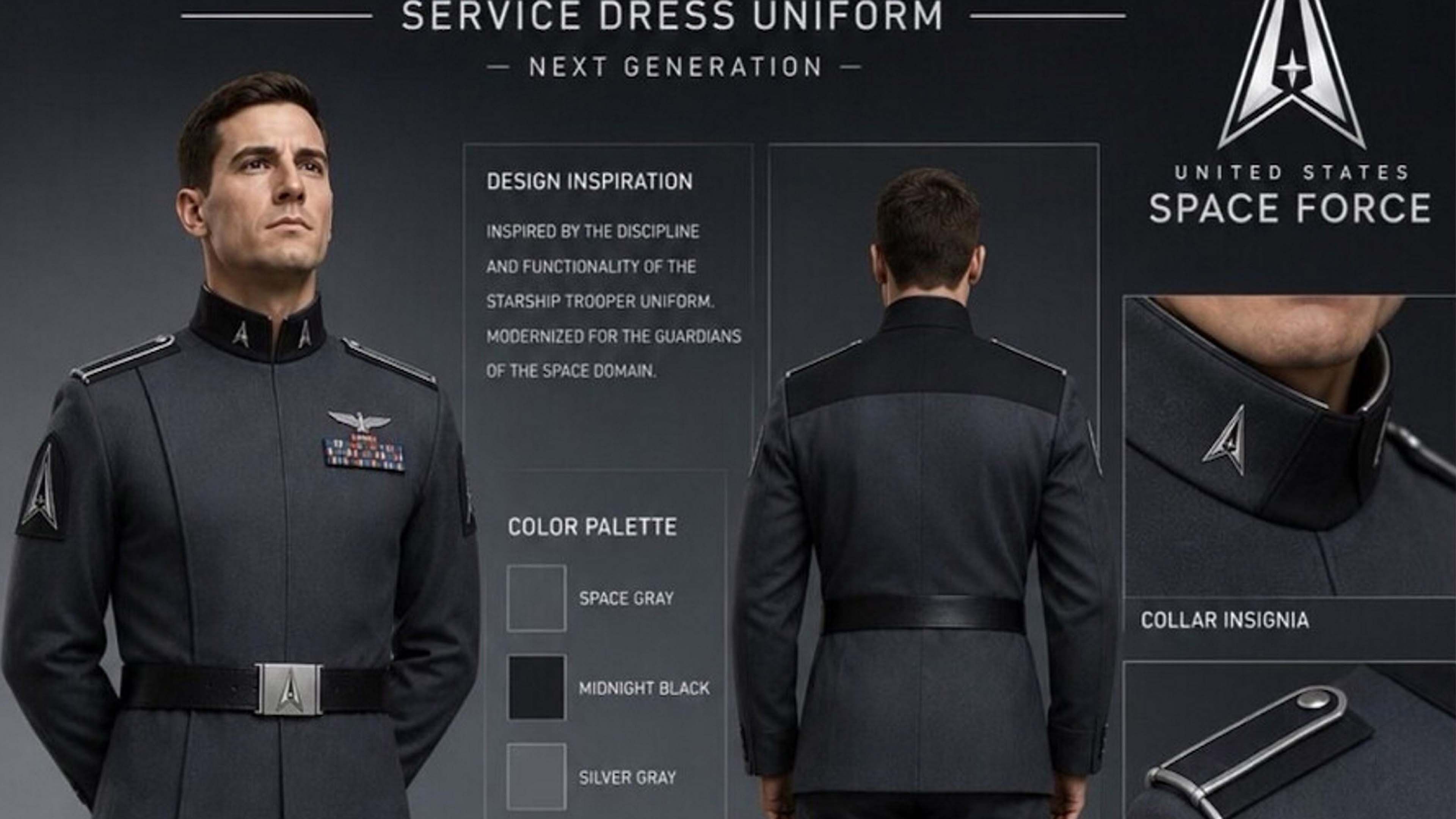 Video: Uniformentwürfe für Trumps Space Force lösen Nazi-Vergleiche aus
