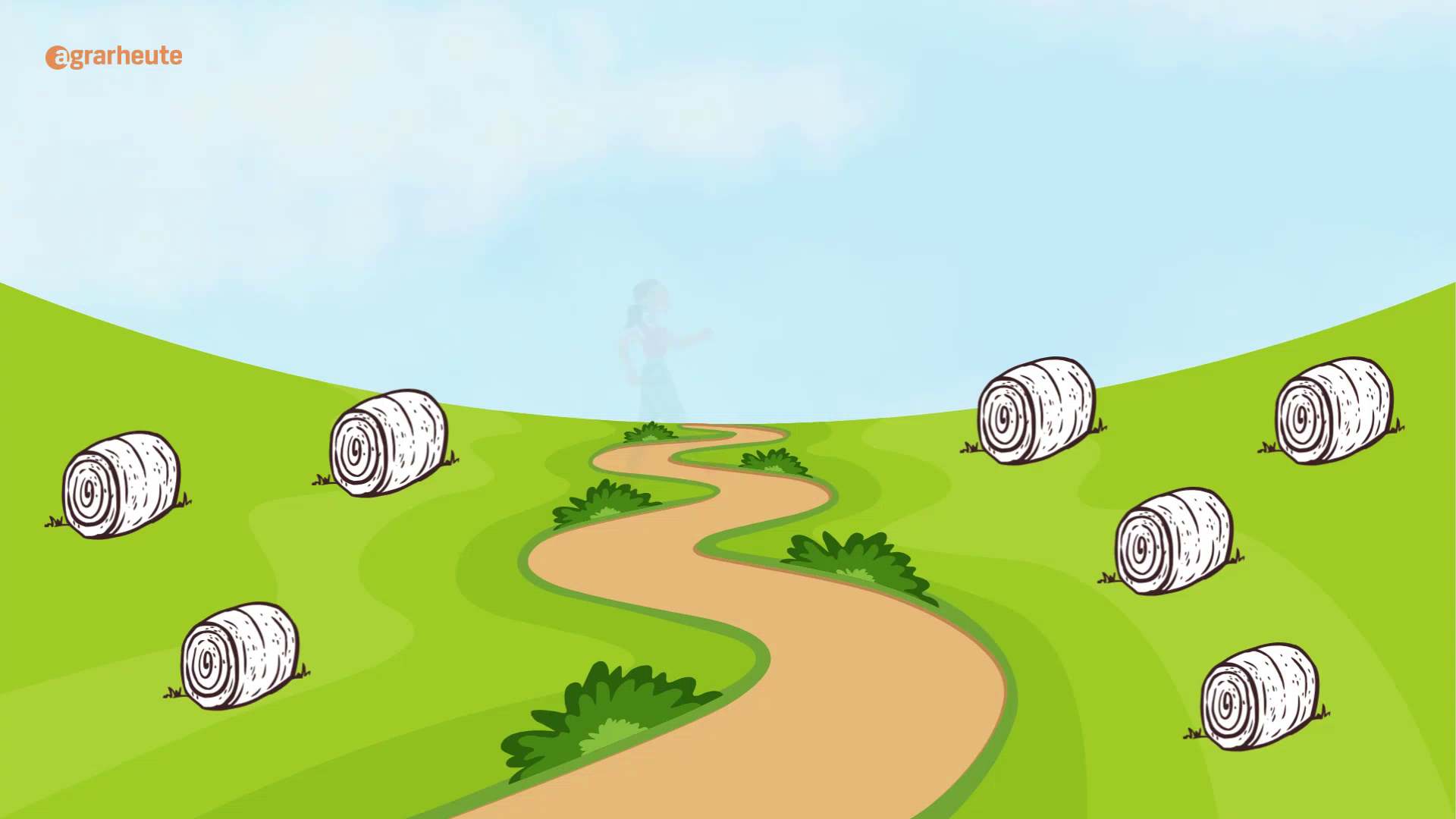 Can farmers store silage bales in the field?