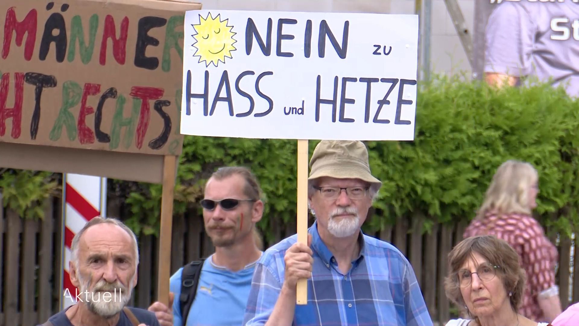 Toleranz und Vielfalt – Gegendemo bei Besuch von Maximilian Krah