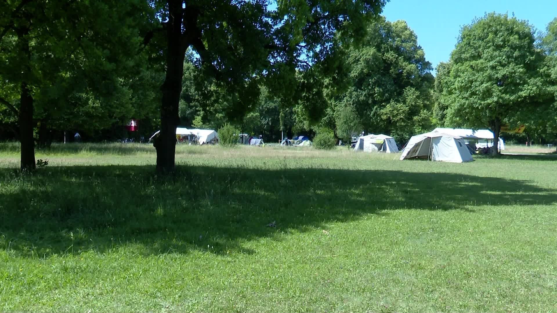 Video: Klimacamp zurück in Augsburg