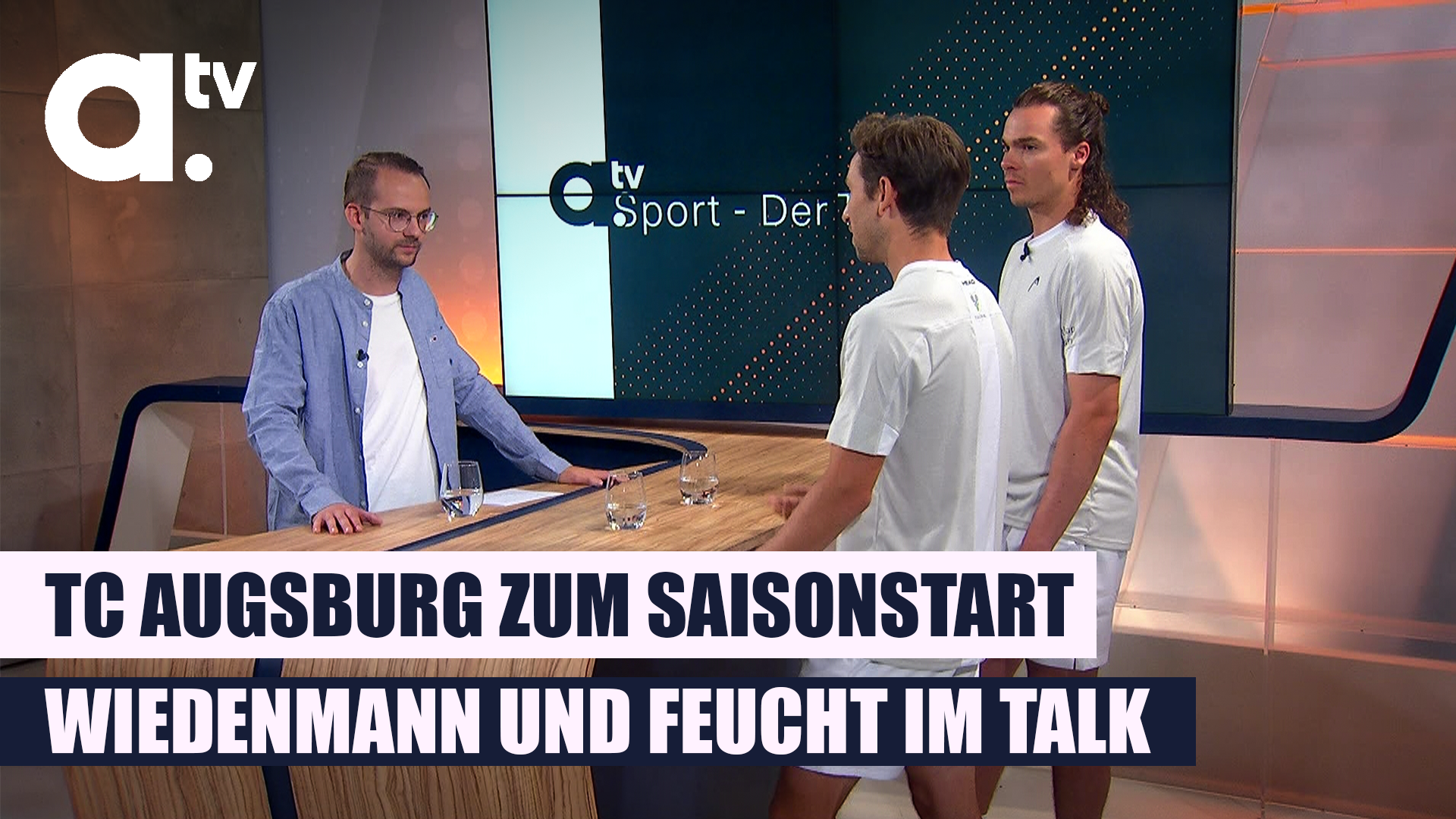 Video: Der TC Augsburg zum Saisonstart: Luca Wiedenmann und Michi Feucht sprechen über die neue Spielzeit