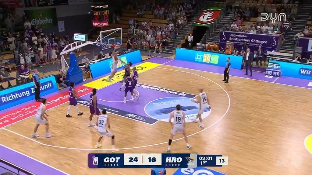 Spiel Highlights zu BG Göttingen – ROSTOCK SEAWOLVES