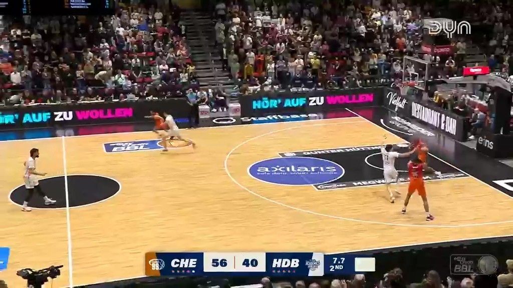 Spiel Highlights zu NINERS Chemnitz – MLP Academics Heidelberg