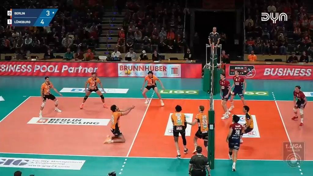 Game Highlights for BERLIN RECYCLING Volleys - SVG Lüneburg