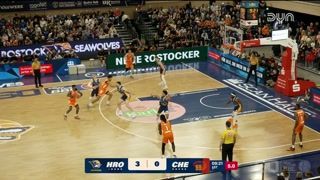 Spiel Highlights zu ROSTOCK SEAWOLVES – NINERS Chemnitz