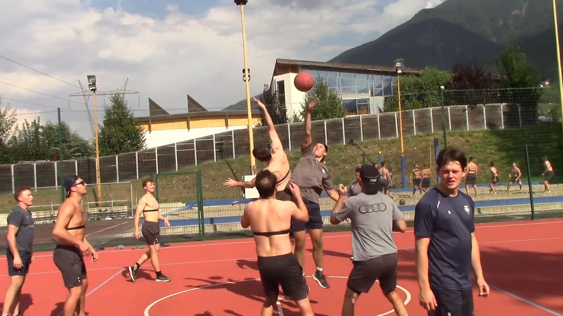 ERCI-Training camp: The Panther professionals go on a hoop hunt