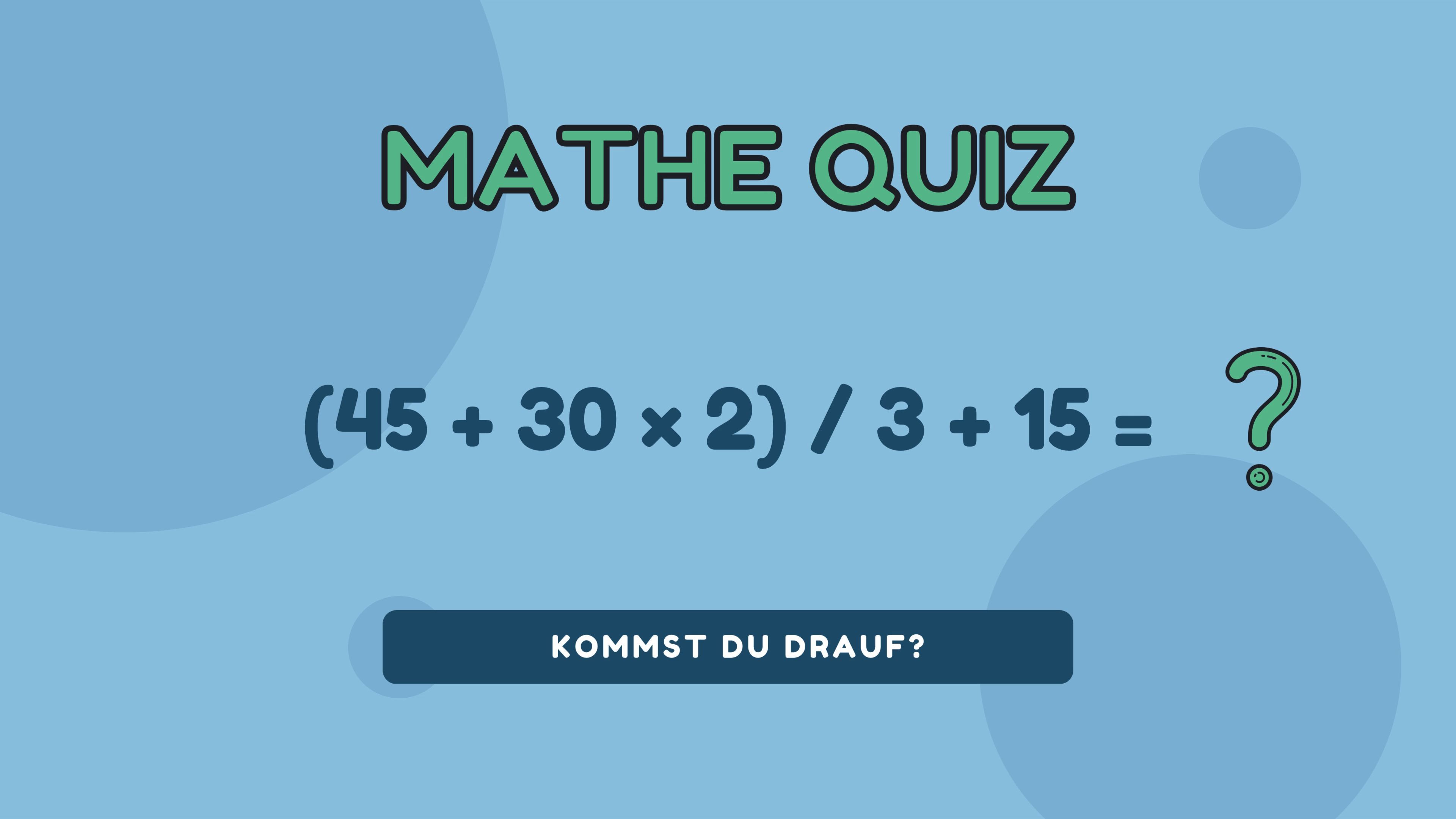 Math Quiz: Can you solve this equation? (Episode 6)