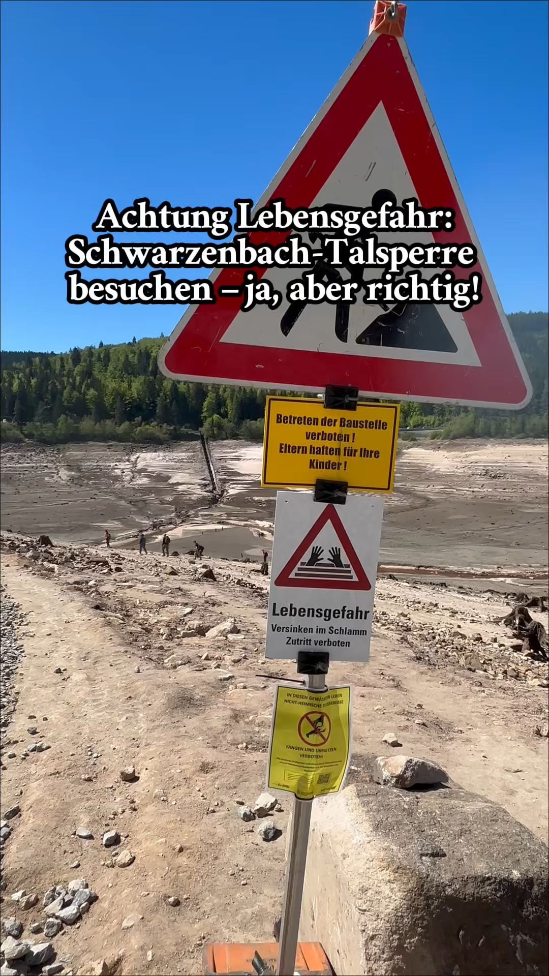 Video: Achtung Lebensgefahr: Schwarzenbach-Talsperre bei Forbach