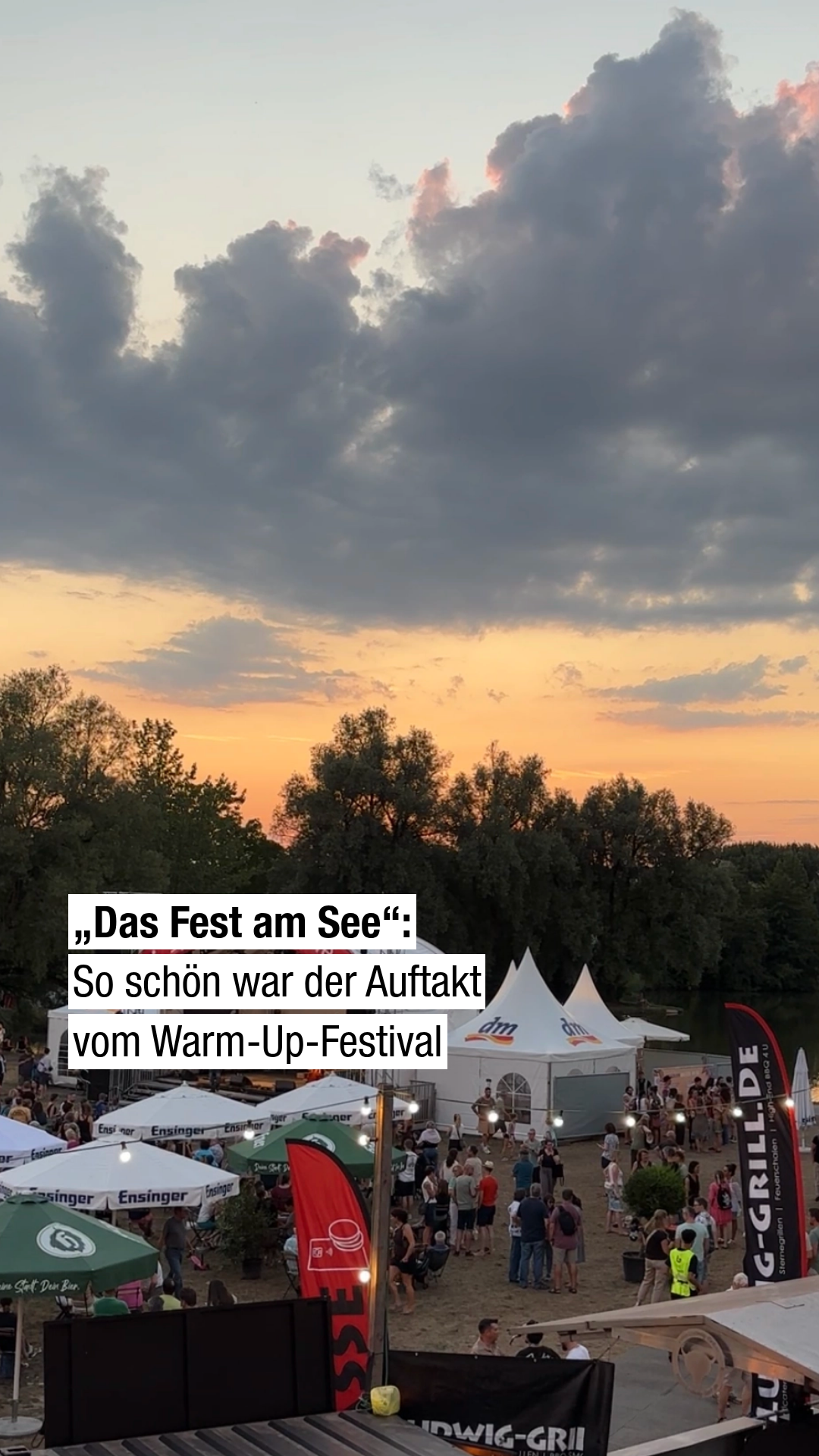 Video: So schön war der Auftakt zum "Fest am See"