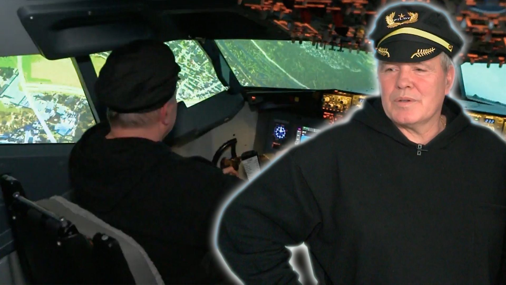 The Wollny Men in the Flight Simulator Challenge
