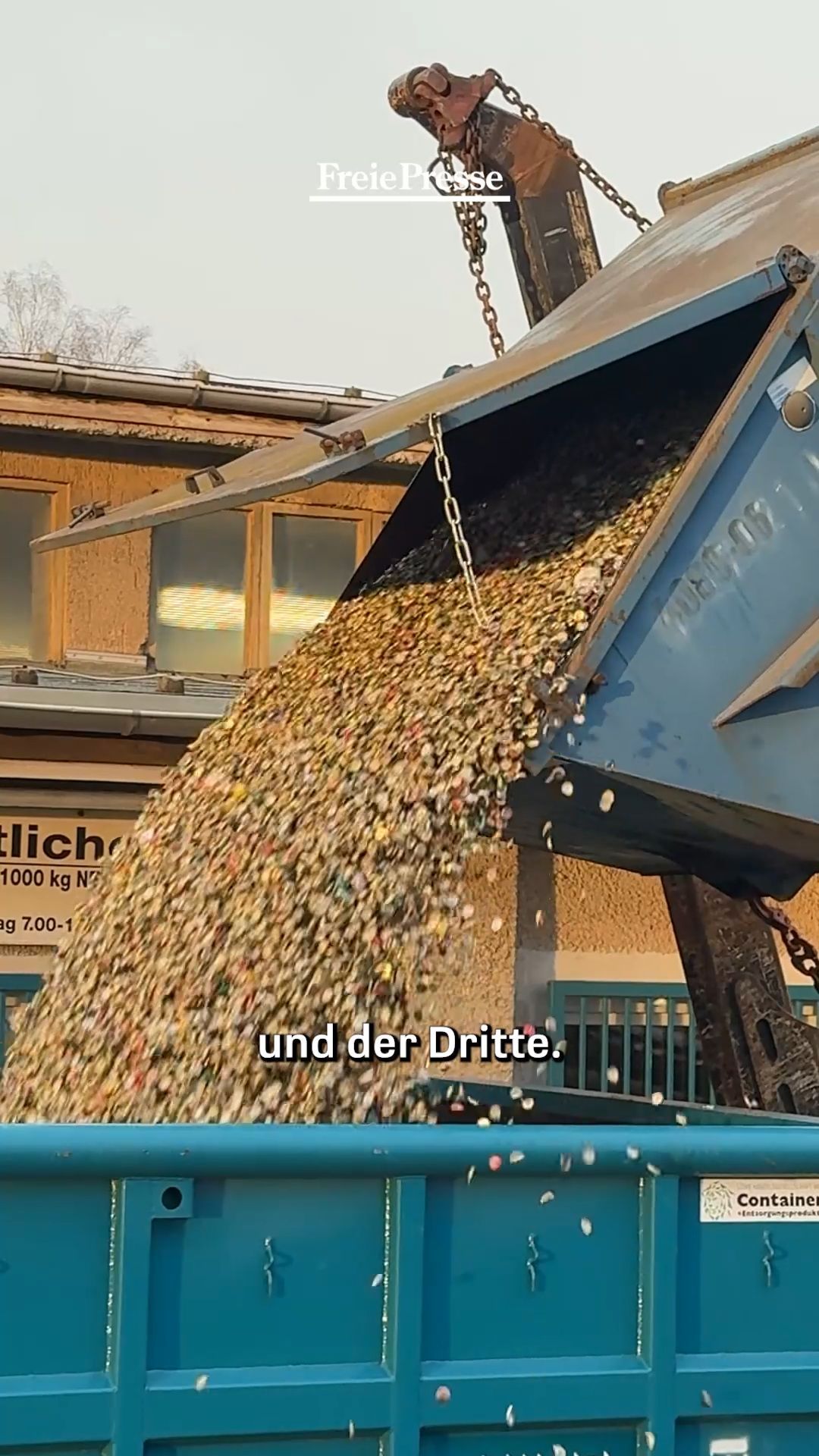 Video: Kronkorken Sammeln für Guten Zweck in Freiberg