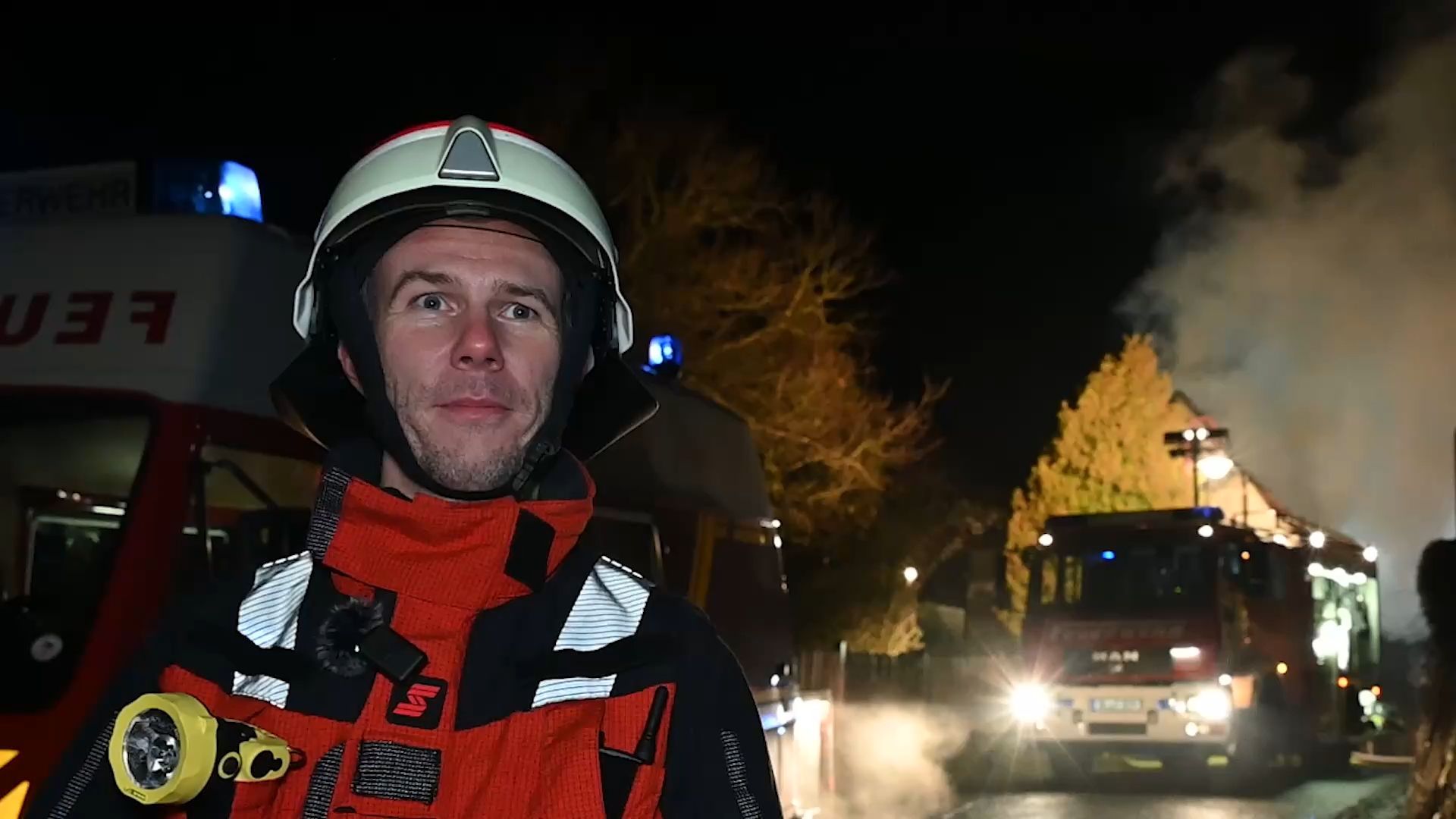 Video: Großbrand in Einfamilienhaus in Leisnig