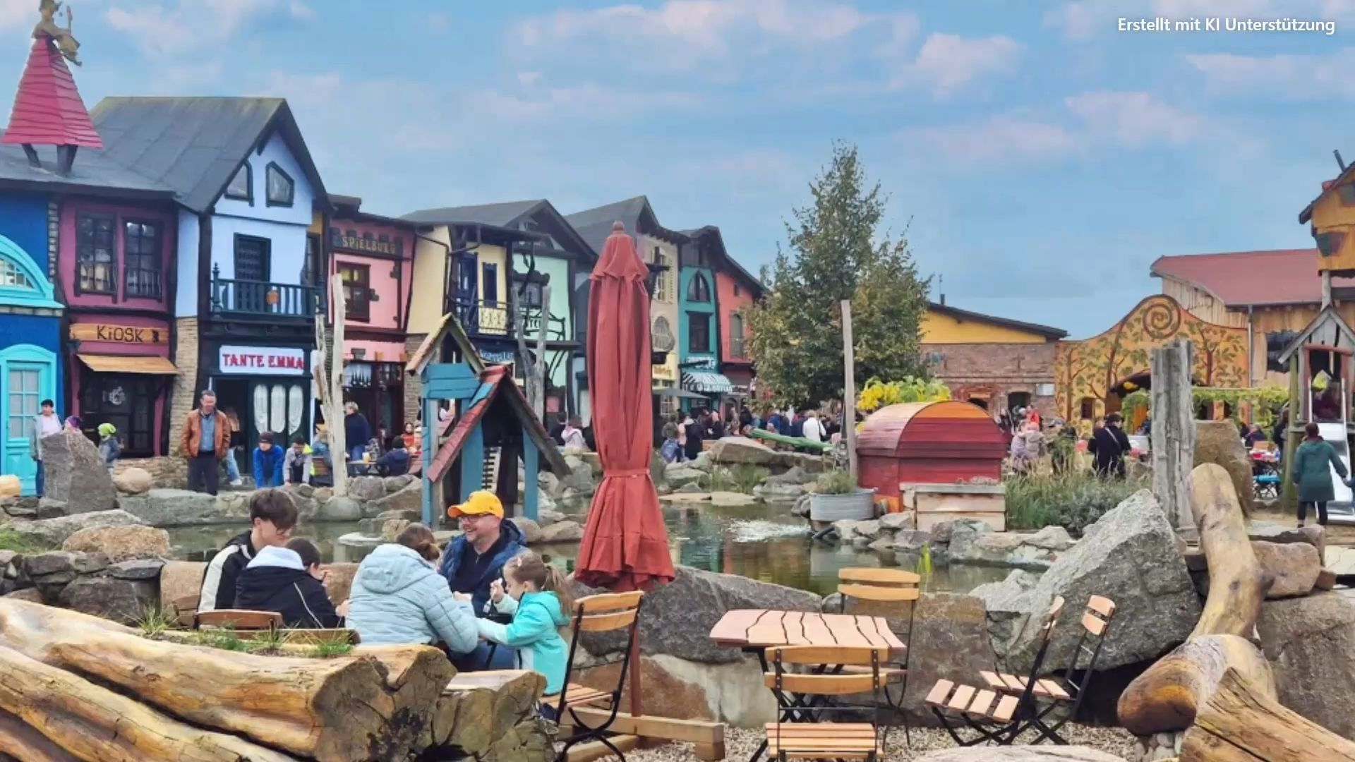 Video: Sachsens Freizeitpark „Arkazien“ mit neuen Attraktionen in die Saison gestartet