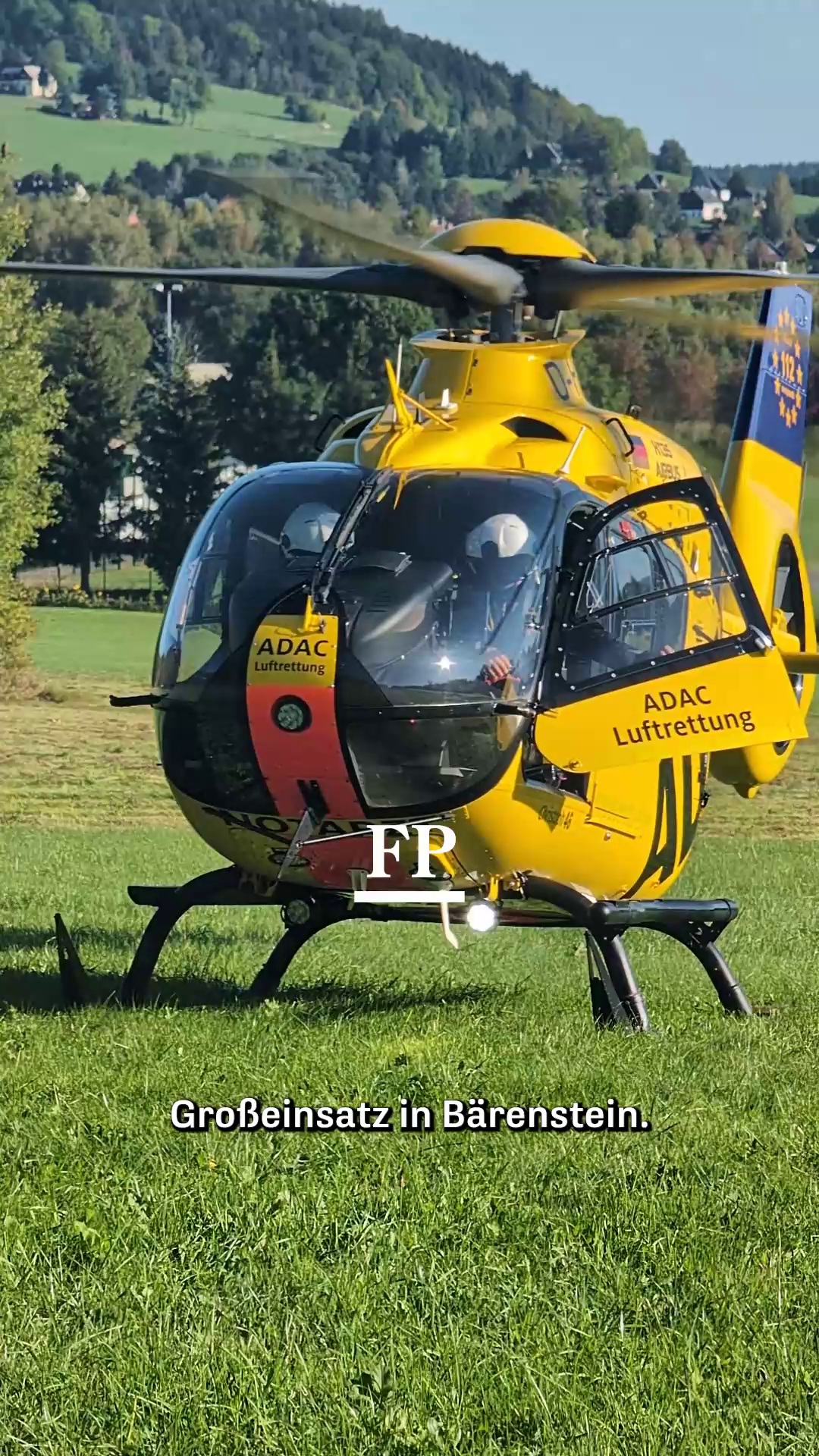 Video: Reifenplatzer an Schulbus im Erzgebirge