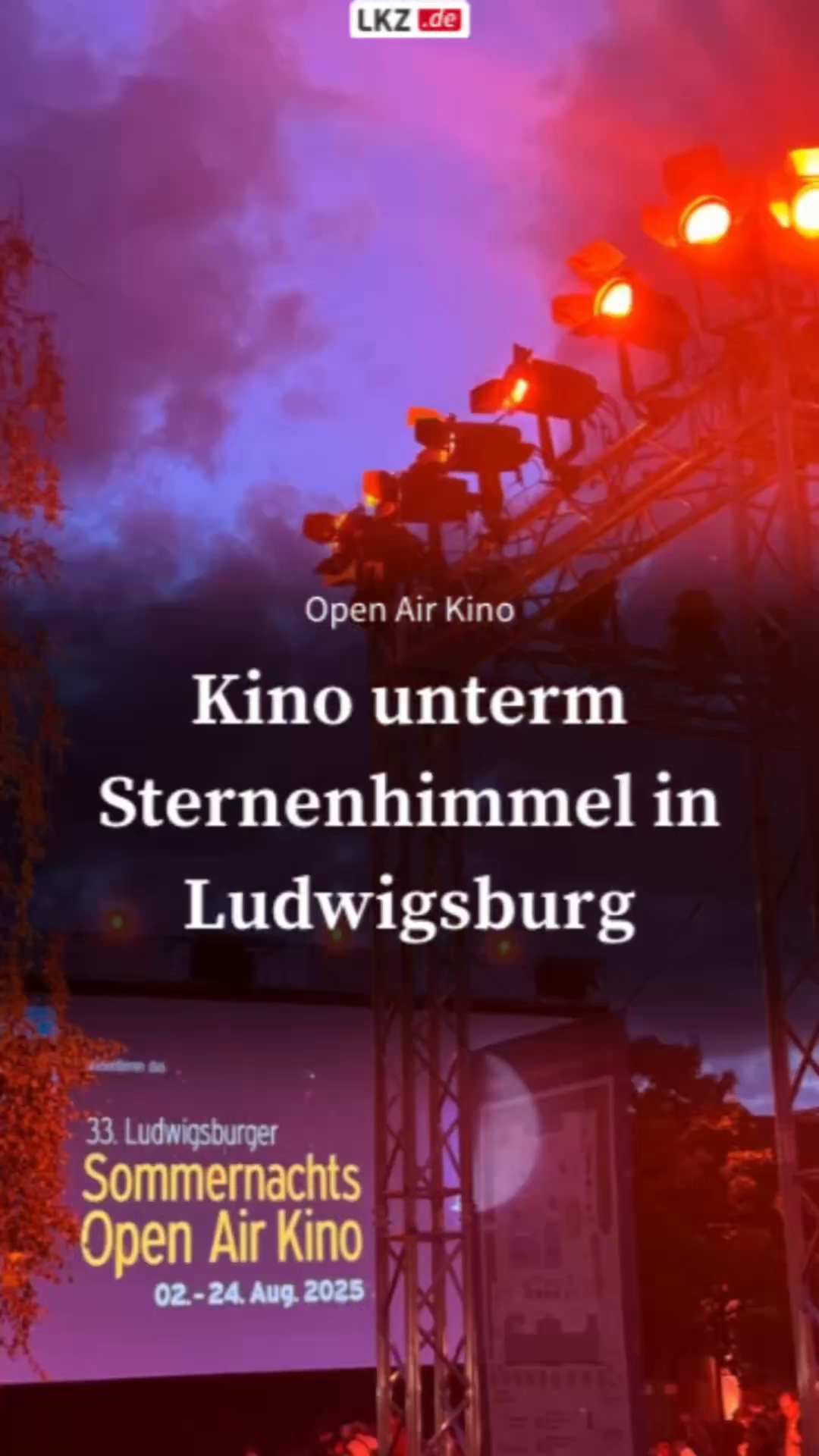 Open-Air-Cinema in Ludwigsburg