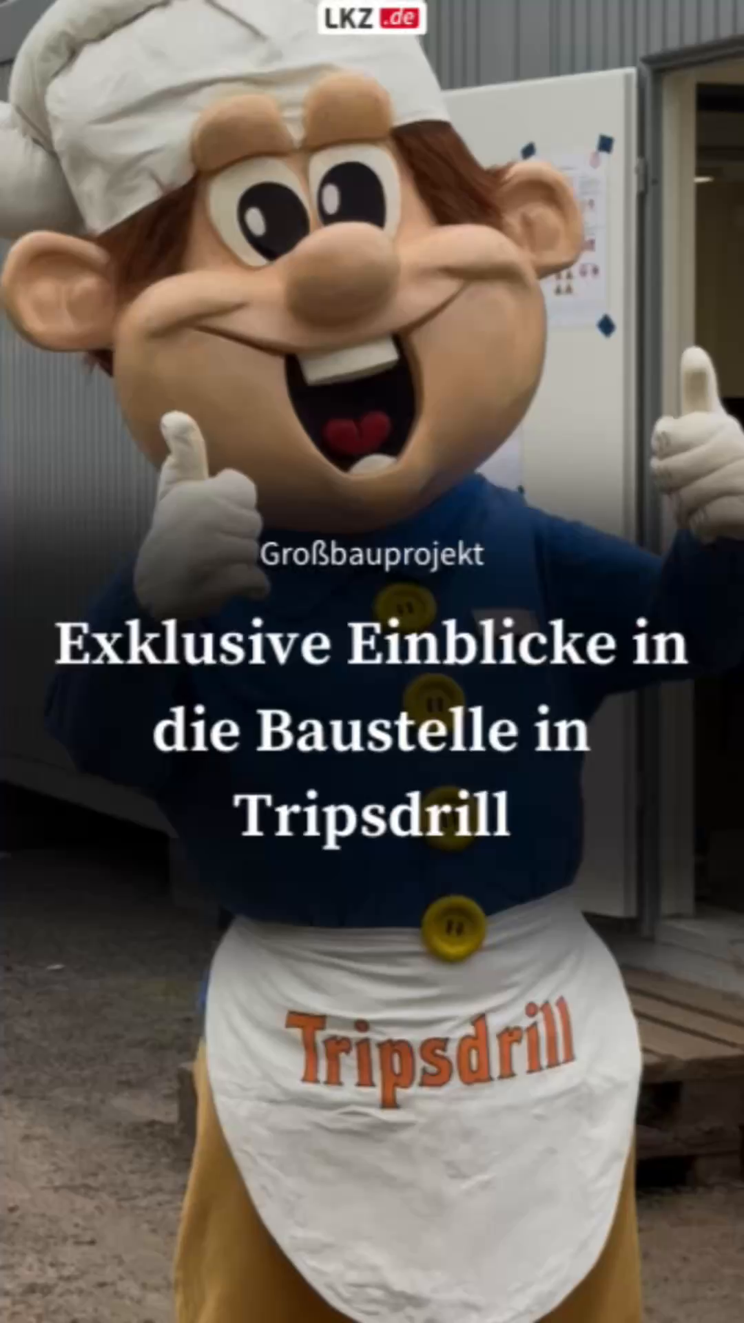 Video: Exklusive Einblicke in die Baustelle in Tripsdrill