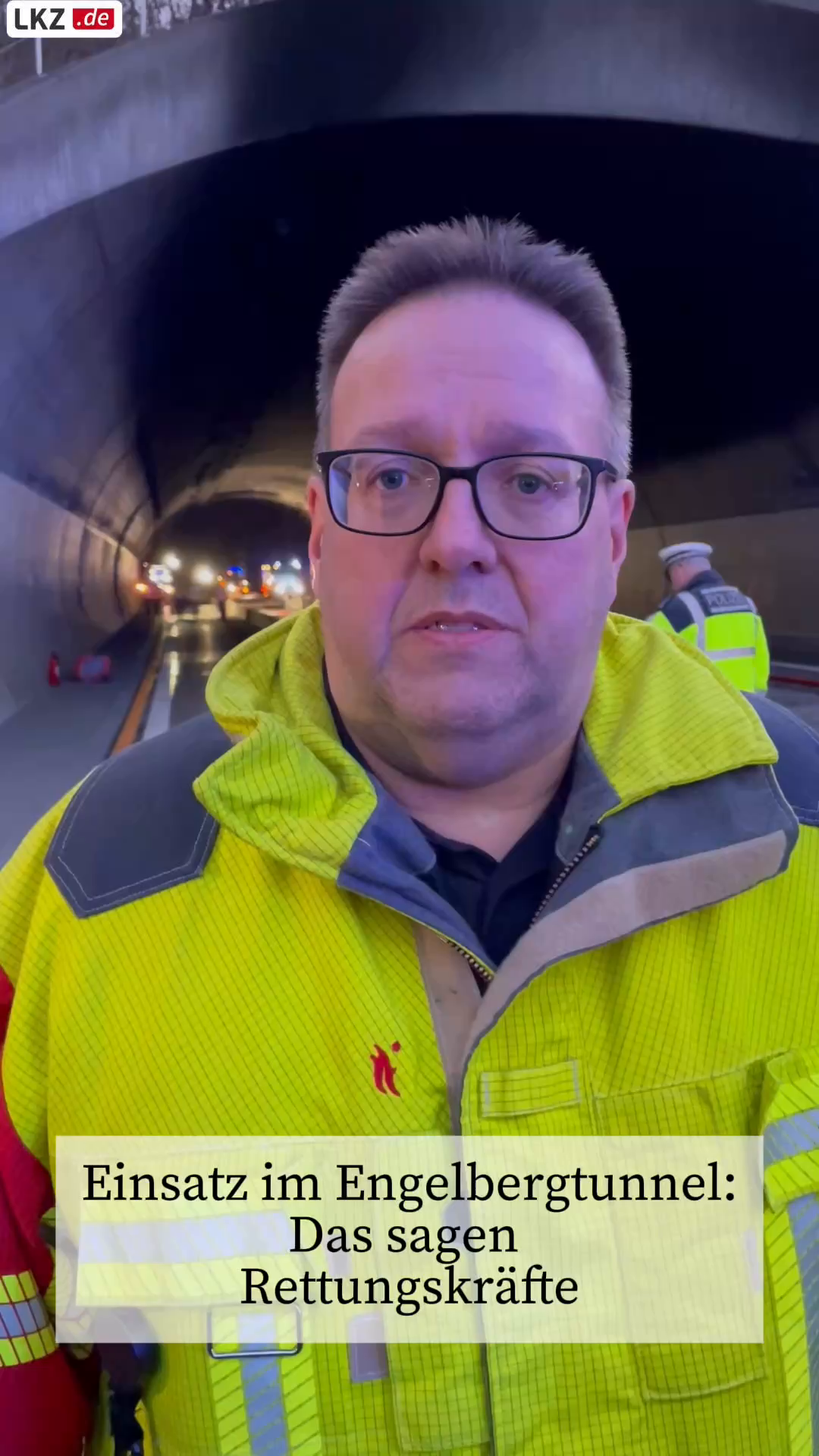 Video: Brand im Engelbergtunnel: Das sagen die Rettungskräfte