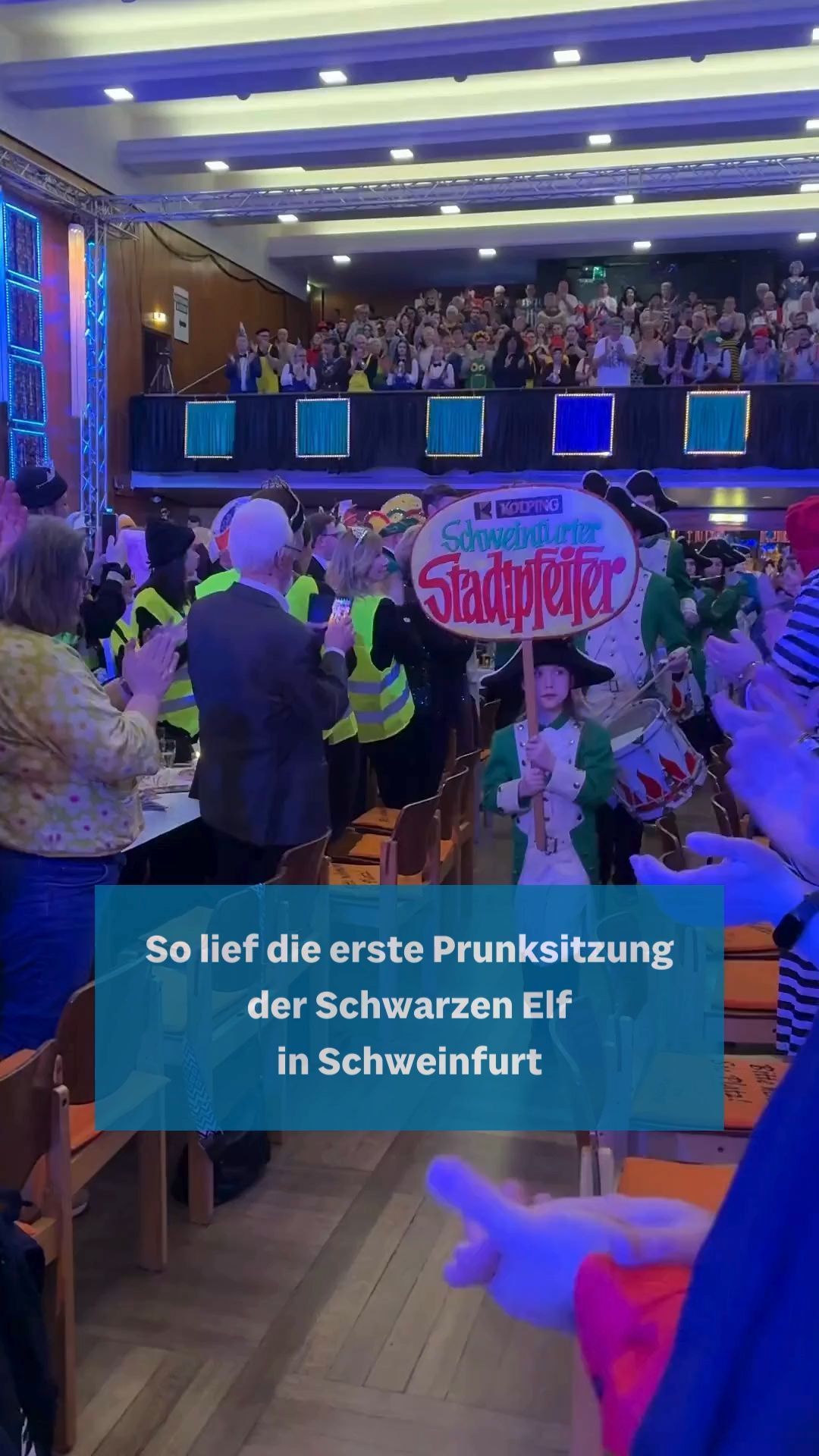 Video: Prunksitzung der Schwarzen Elf in Schweinfurt