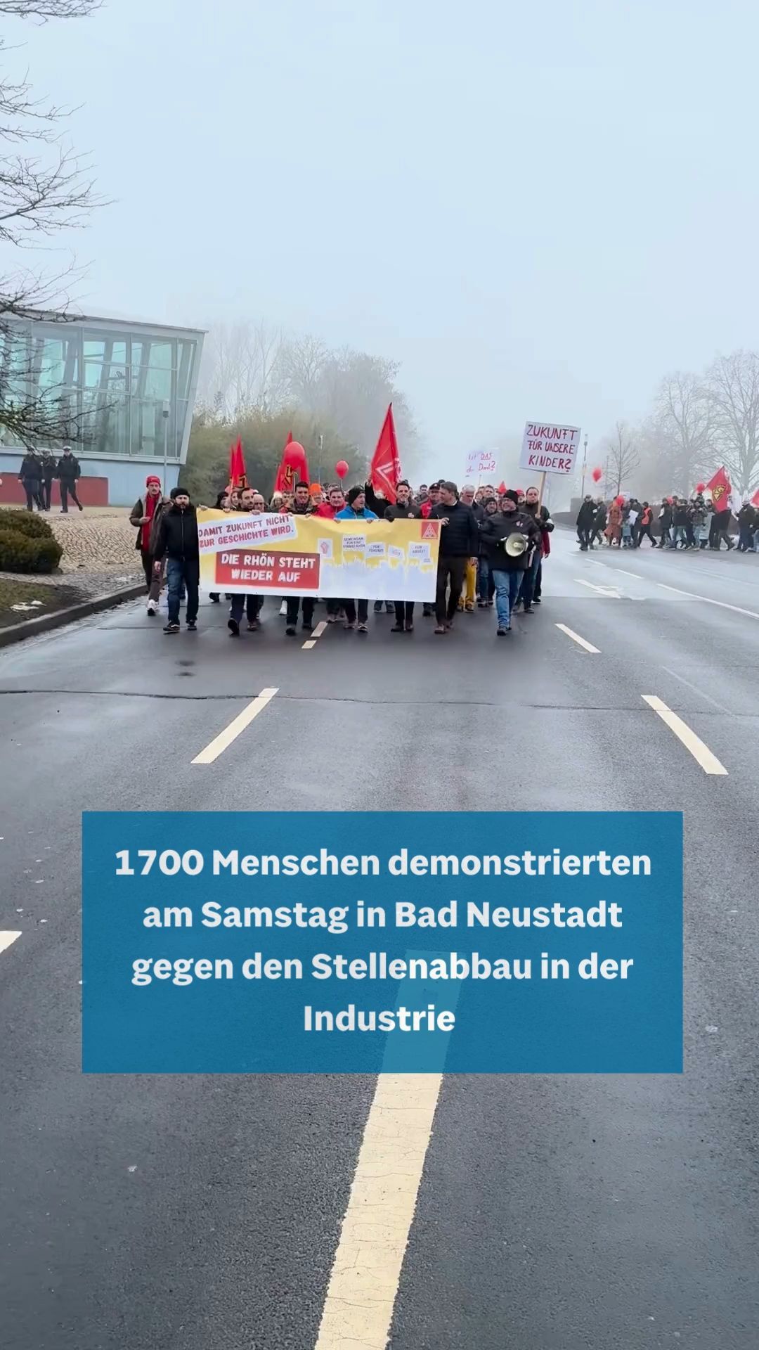 Video: Großdemonstration in Bad Neustadt