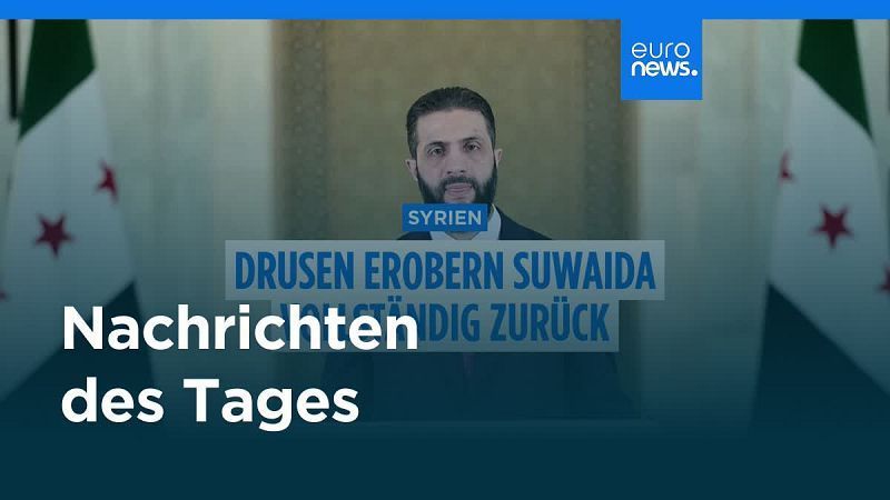Nachrichten des Tages | 21. Juli – Morgenausgabe
