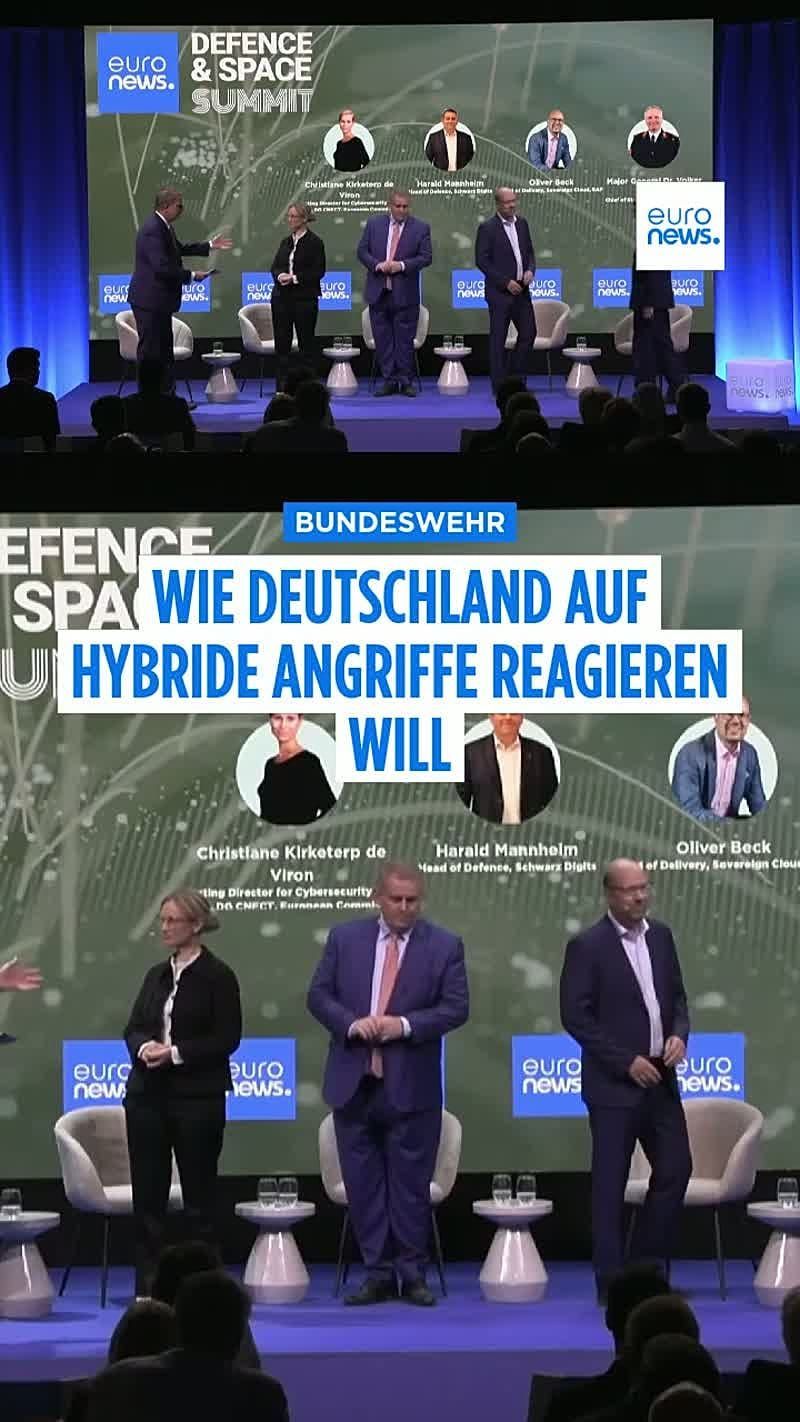 Video: Generalmajor Pötzsch: So reagiert die Bundeswehr auf hybride Attacken
