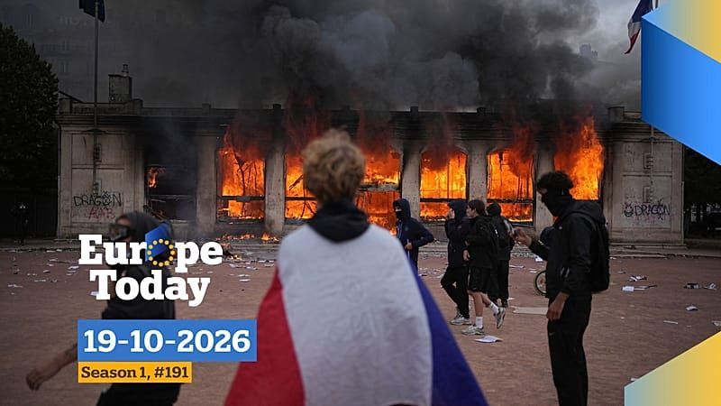 Video: Europe Today: Frankreich zieht Bilanz der Krawalle, Ukraine trifft St. Petersburg und Leningrad