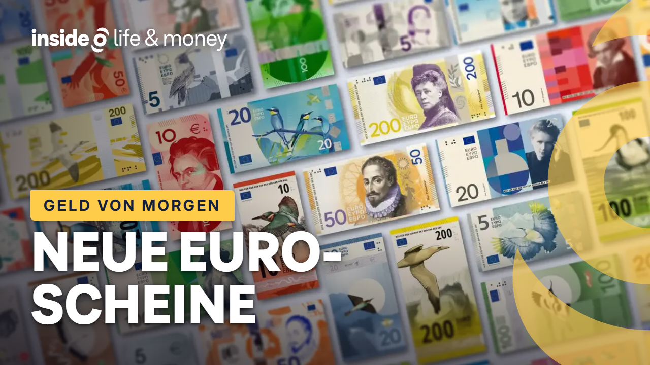 Video: Neue Euro-Scheine sind da: So sieht unser Geld bald aus