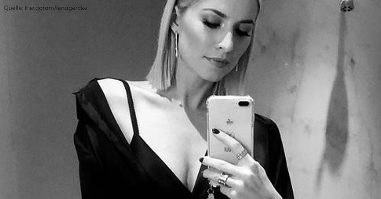 Sexy Spiegel-Selfie: Lena Gercke lässt tief blicken