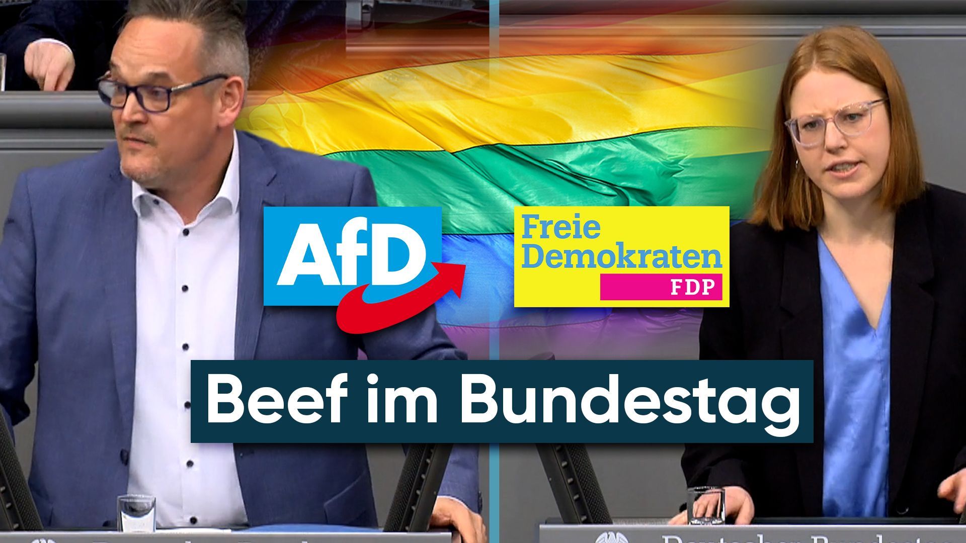 AfD vs. FDP: Heftiger Streit während Gender-Debatte im Bundestag