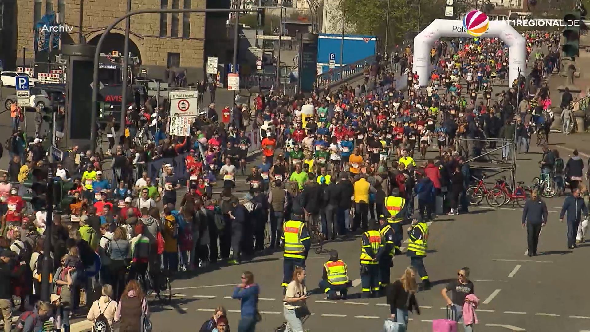 Hamburg Marathon 2024: Straßensperrungen entlang der Laufstrecke