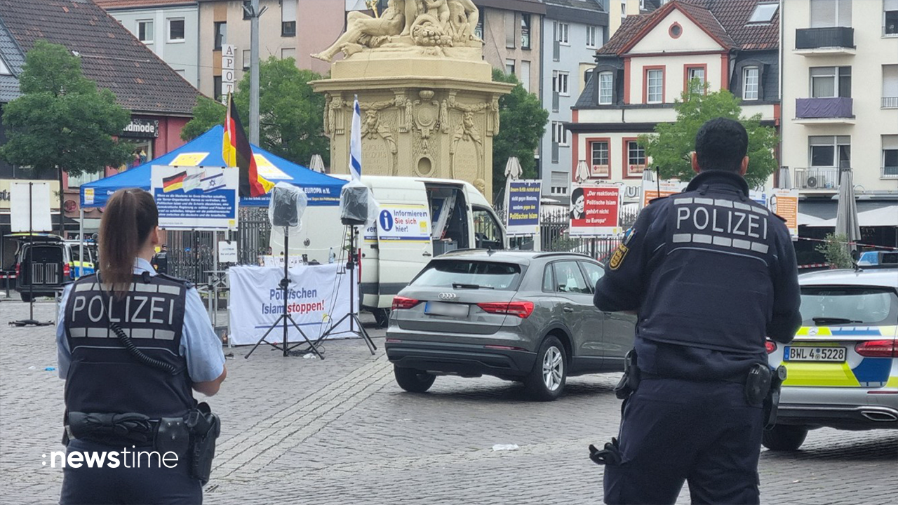 Nach Messerattacke in Mannheim: Schwerverletzter Polizist in künstlichem Koma