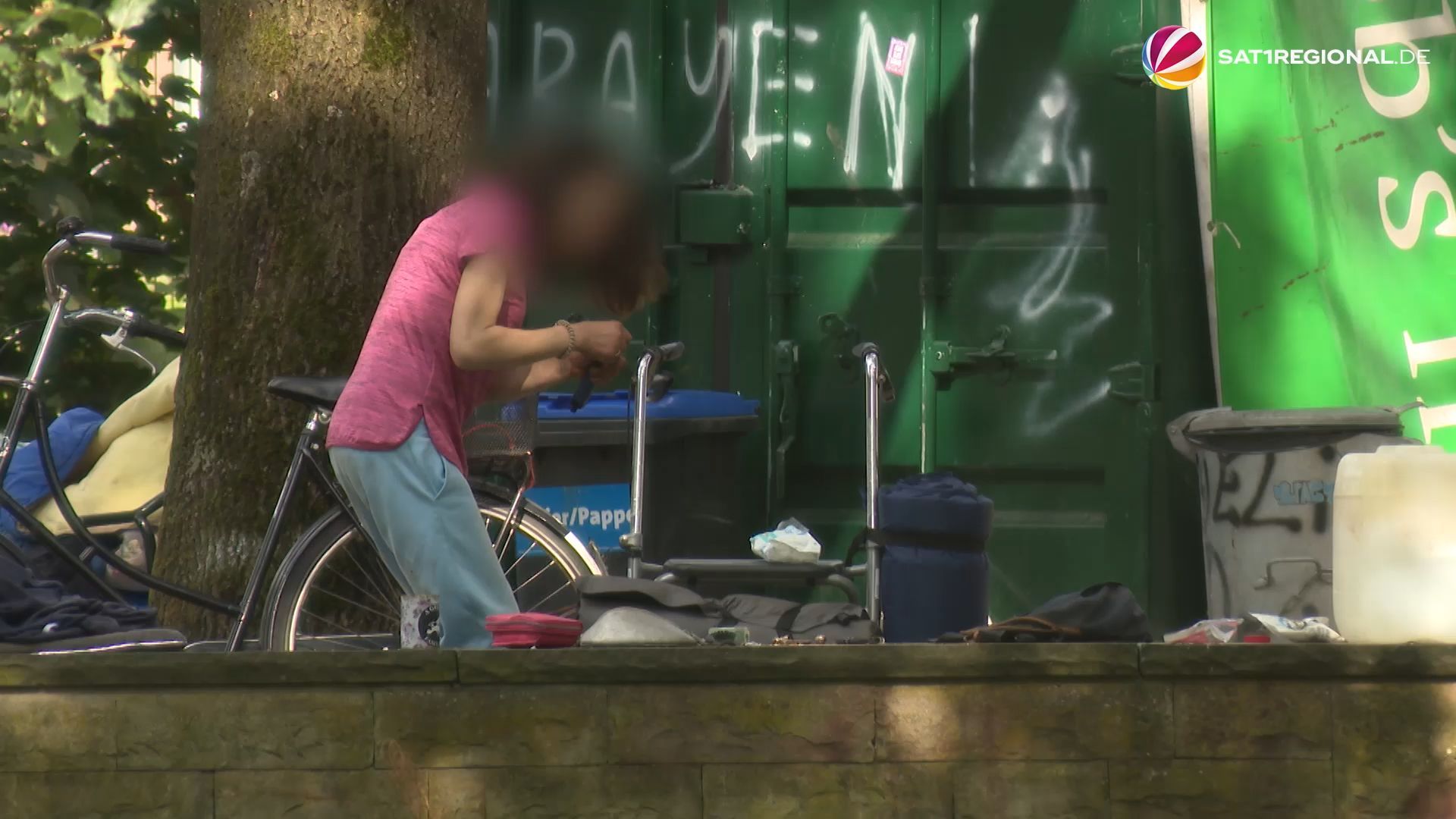 Drogenszene in Bremen: Container sorgt für Zoff
