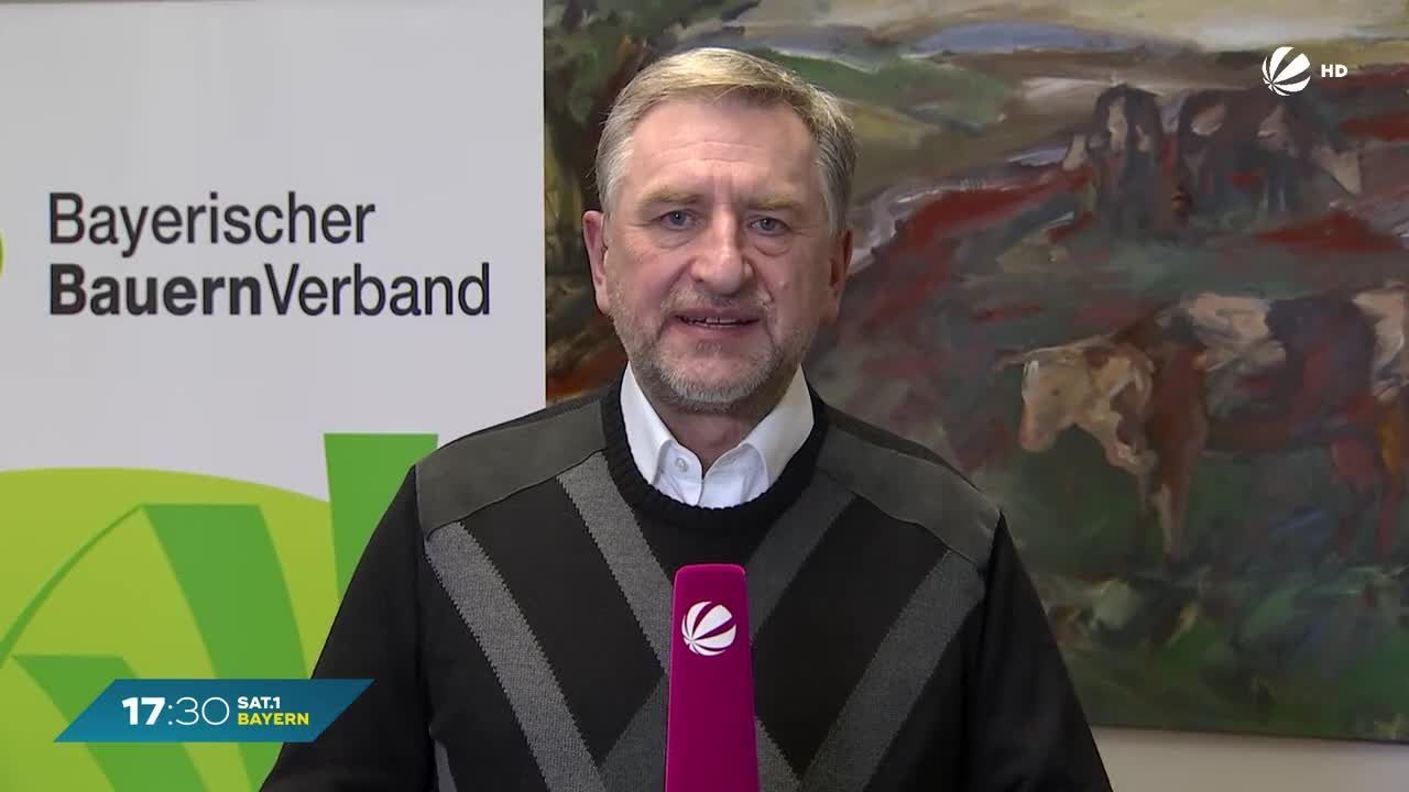 Landwirte gegen Ampel-Regierung: Bayerns Bauernpräsident mit Einschätzung