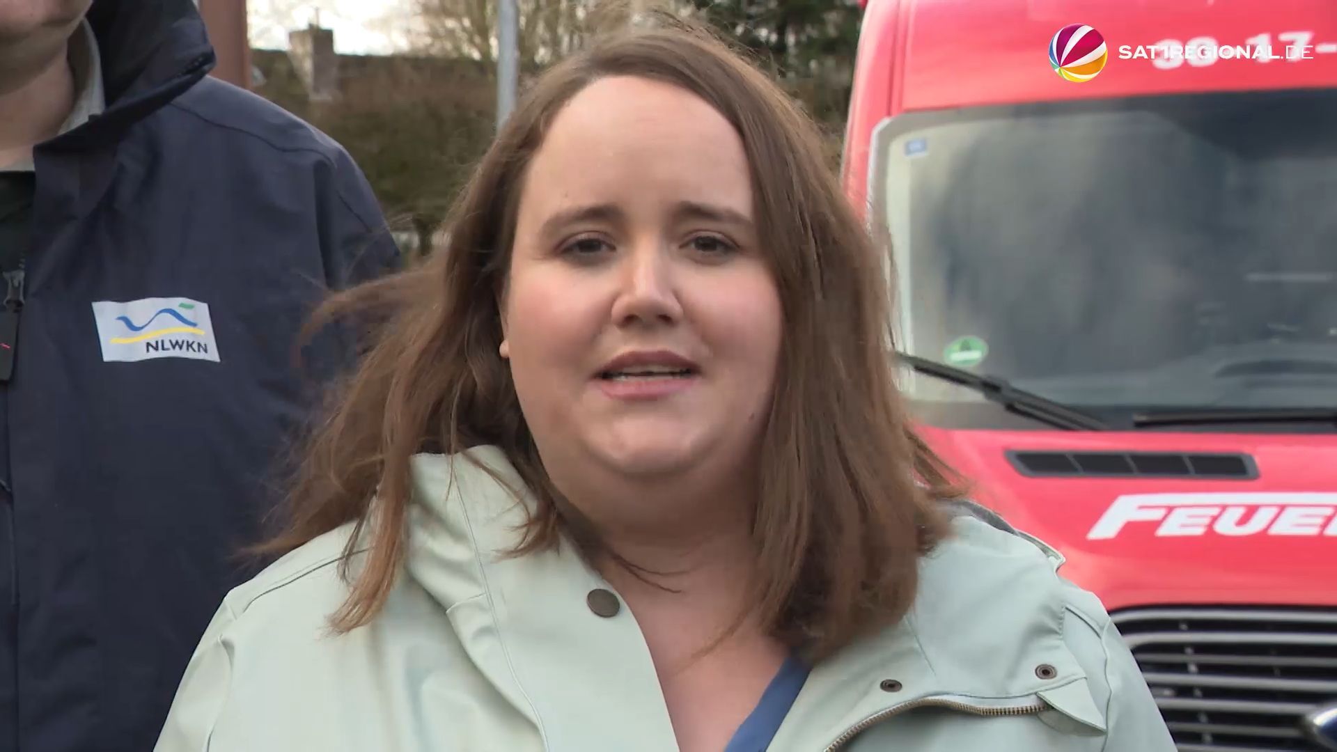 Grünen-Bundesvorsitzende Ricarda Lang besucht Hochwassergebiete in Niedersachsen