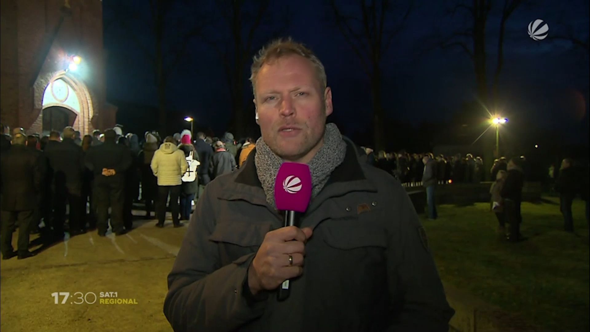 Gedenkfeier zum Jahrestag des Messerangriffs in Brokstedt