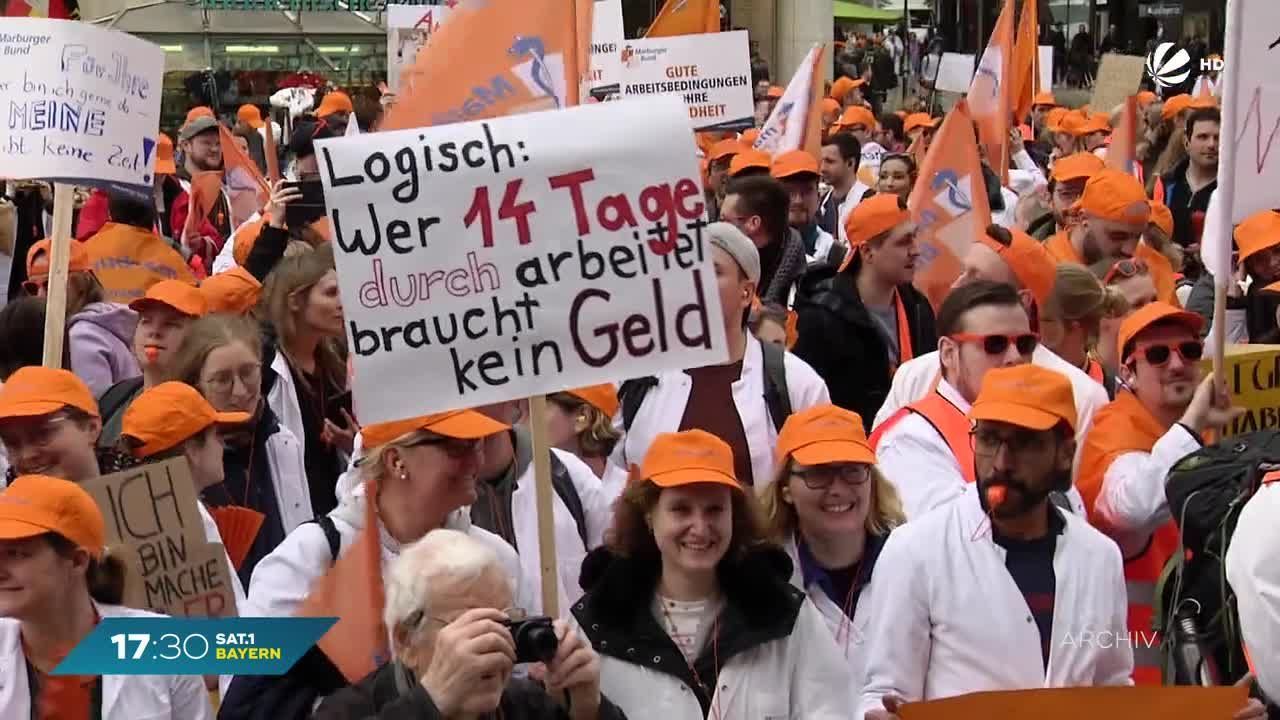 Ärzte-Streik an Bayerns Unikliniken: Diese Orte sind betroffen