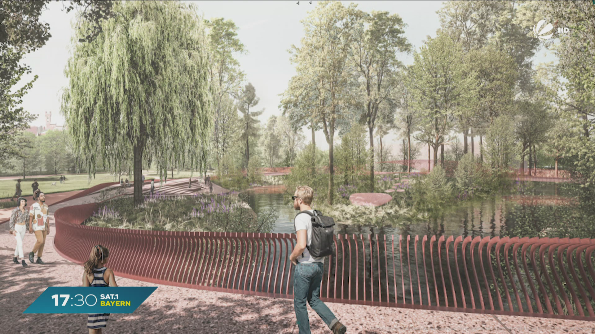 Landesgartenschau in der Oberpfalz: Bauarbeiten in Furth im Wald