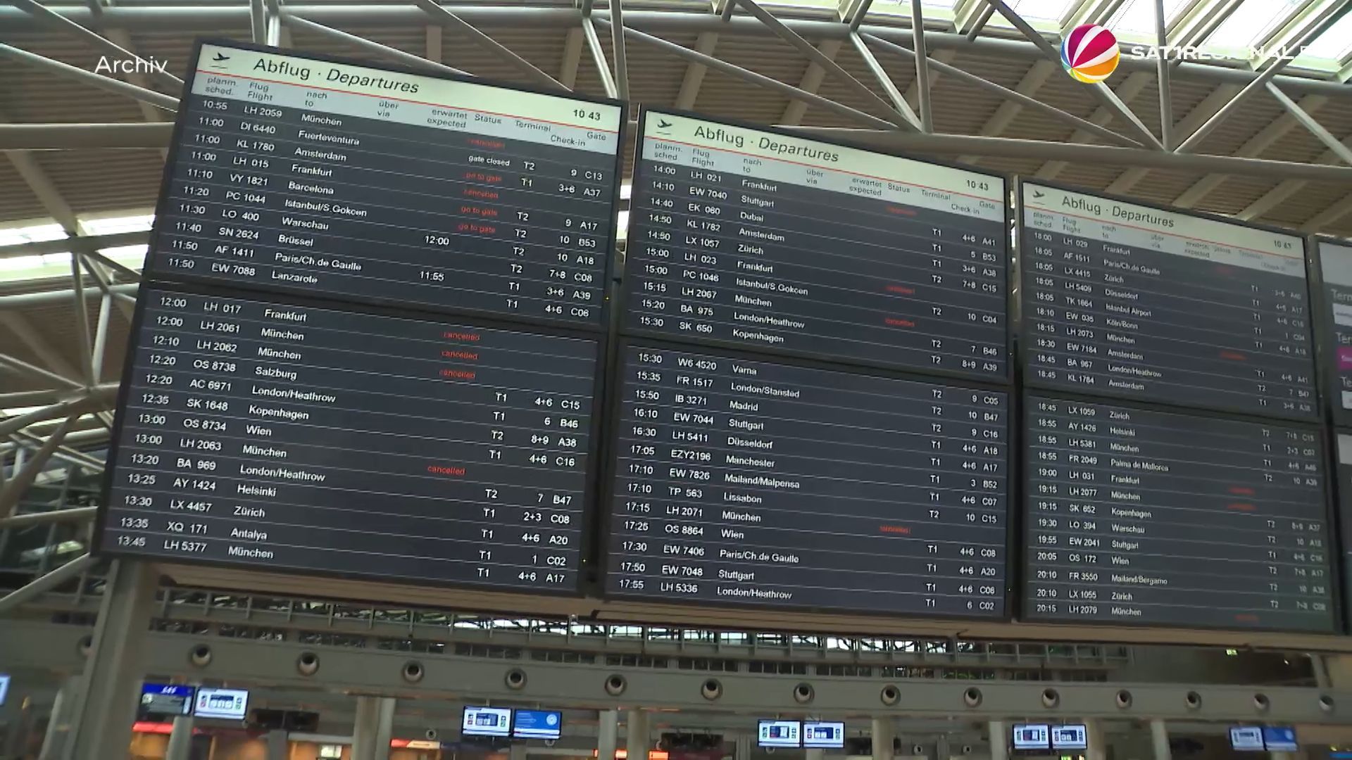 Lufthansa ground staff called to strike again