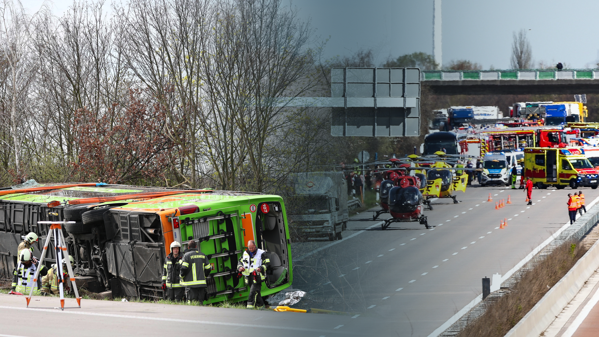 Fernbus-Reise nimmt auf A9 tödliches Ende