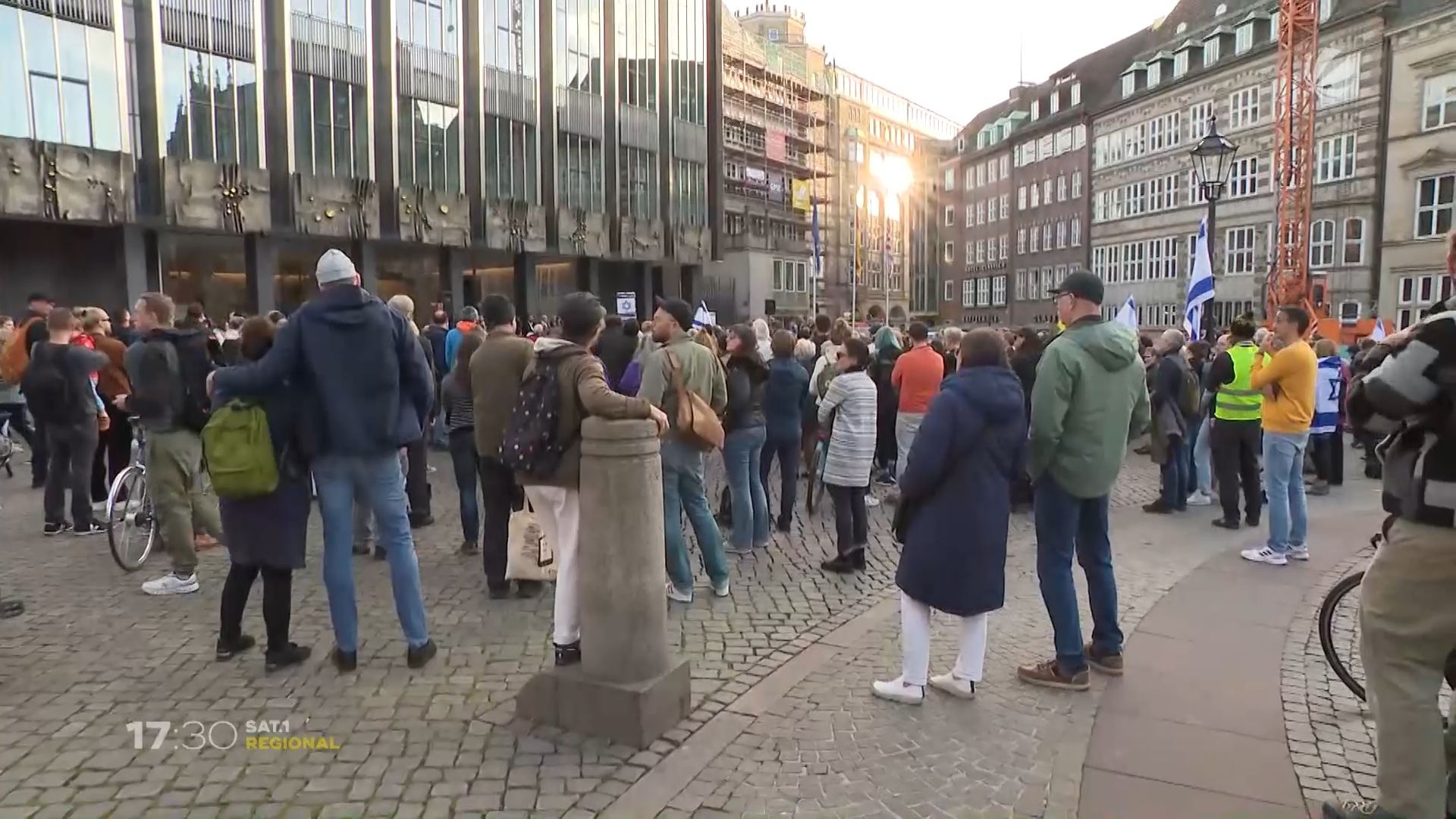 Ein Jahr nach Hamas-Angriff auf Israel: Bremen gedenkt der Opfer