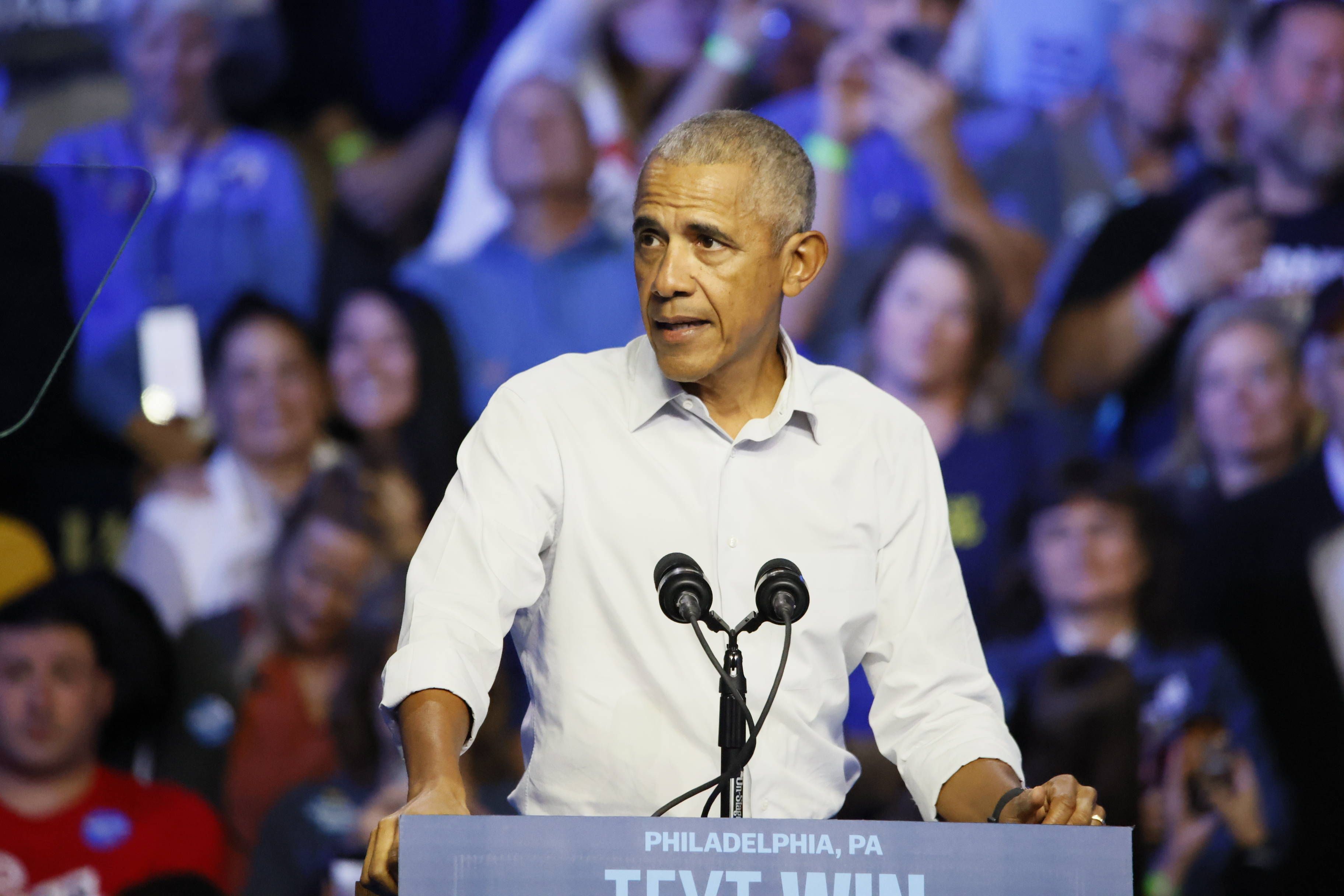 "Politik der Spaltung und des Hasses ablehnen": Obama appelliert an US-Wähler