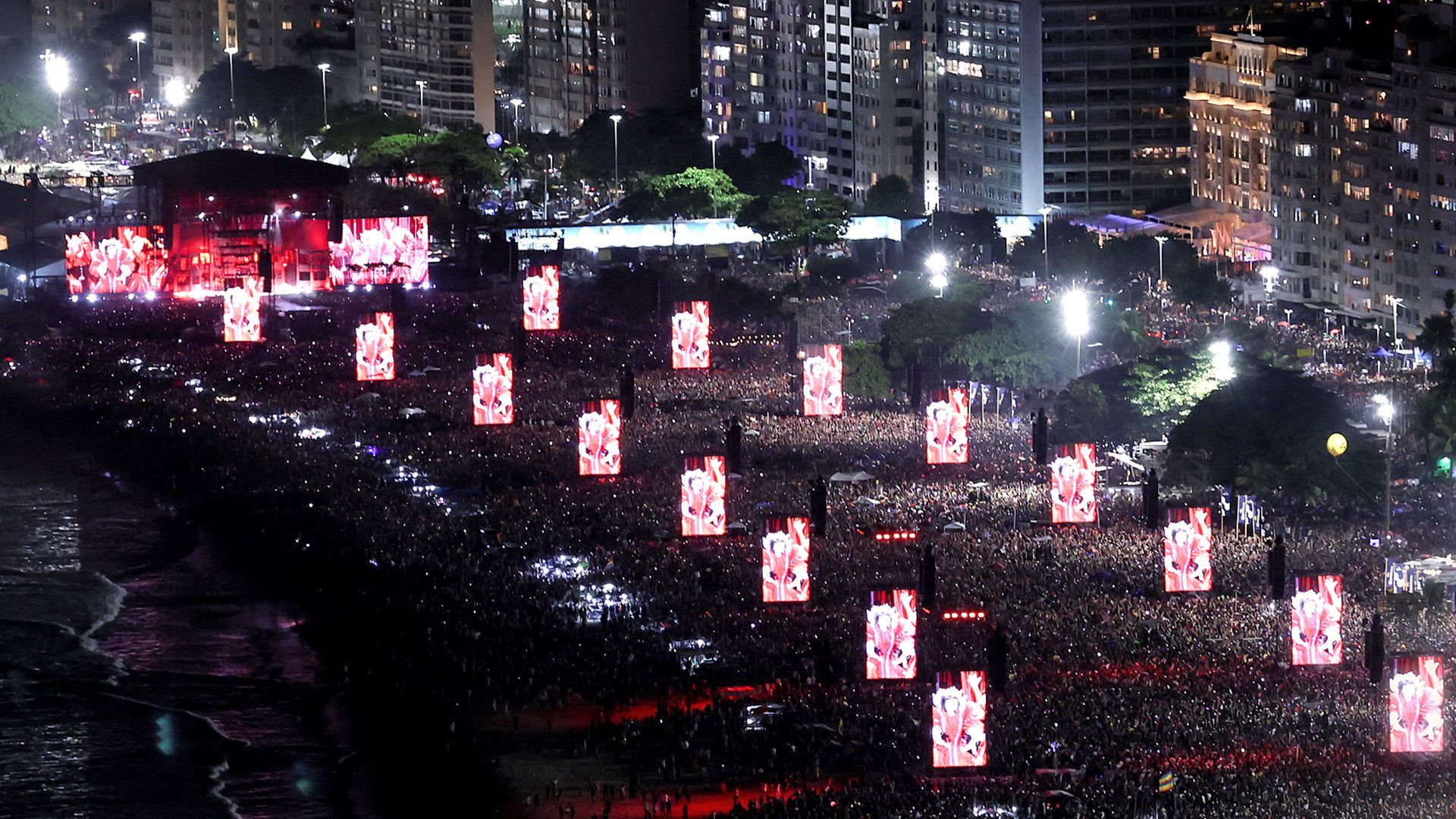 Video: Mega-Konzert von Lady Gaga in Rio