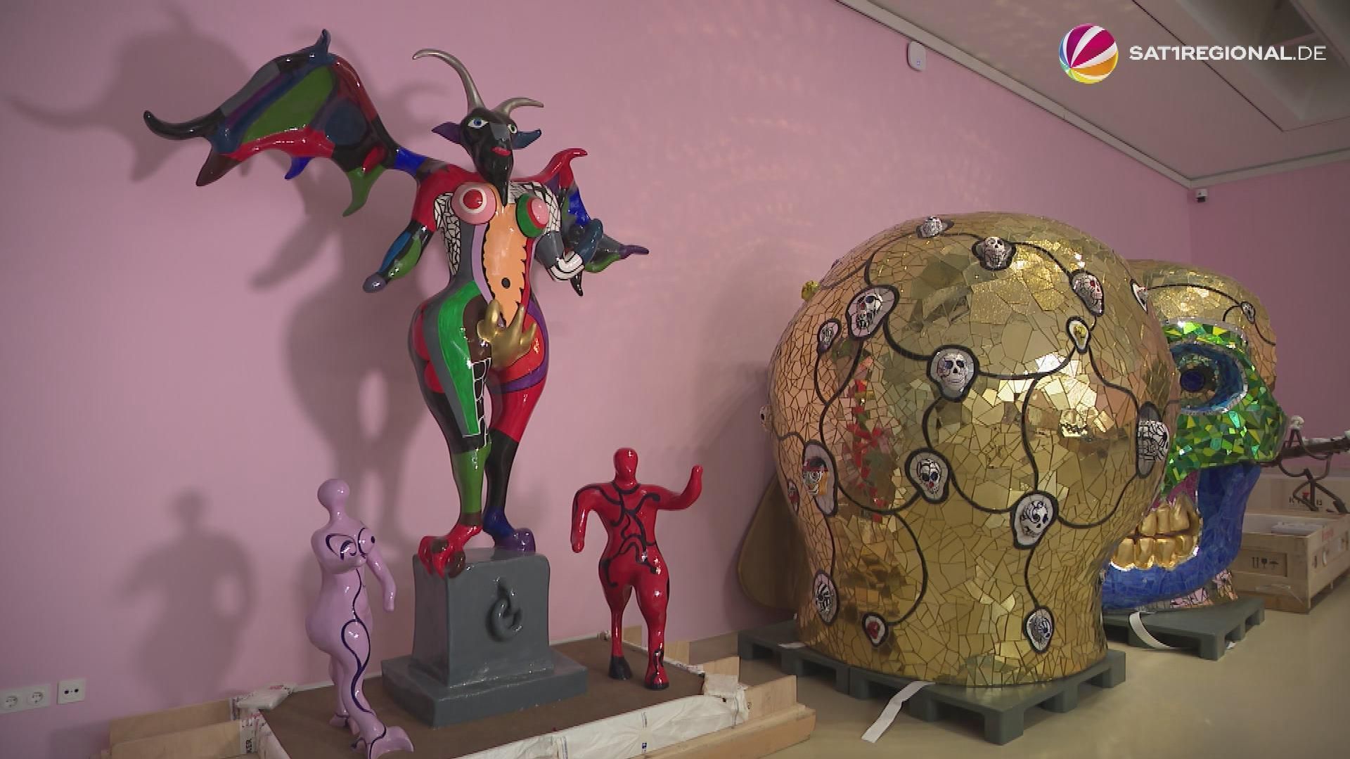 Video: Kunst von Niki de Saint Phalle wird im Sprengel Museum restauriert