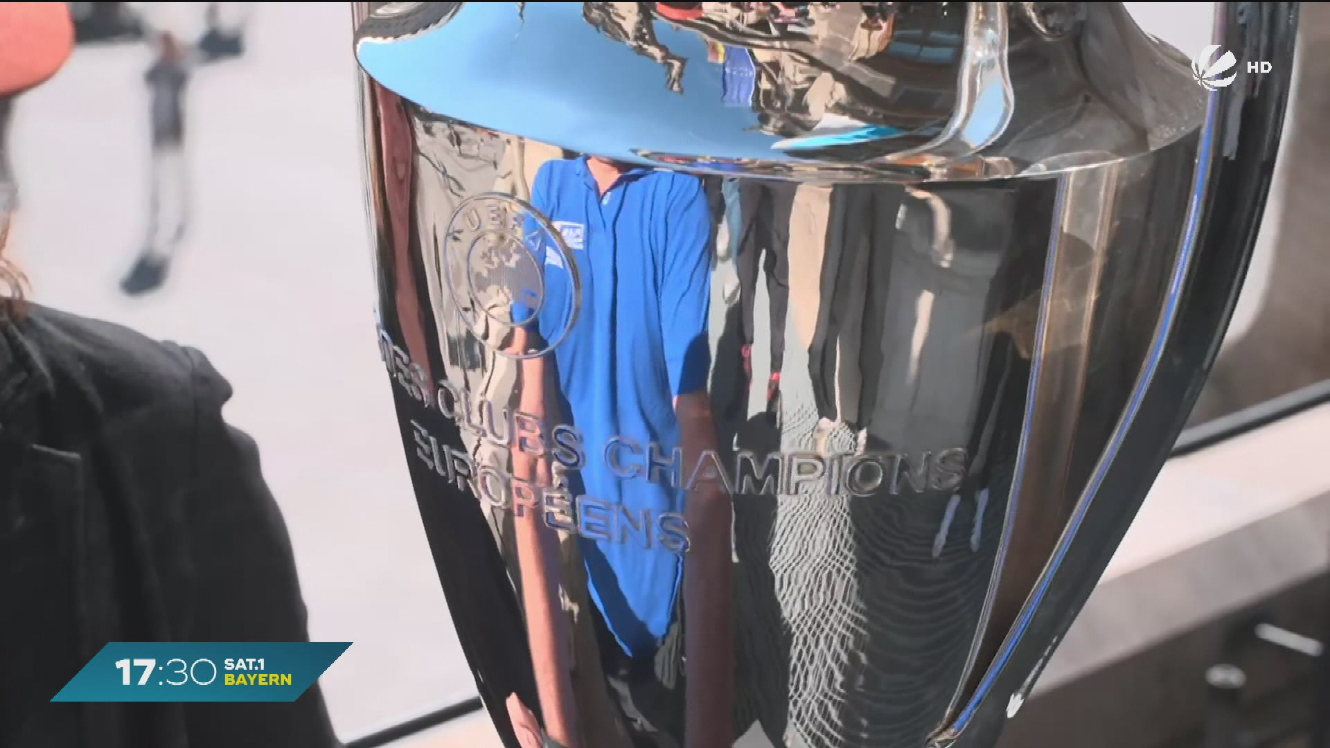 Champions-League-Finale in München: Pokal ist da, FC Bayern nicht