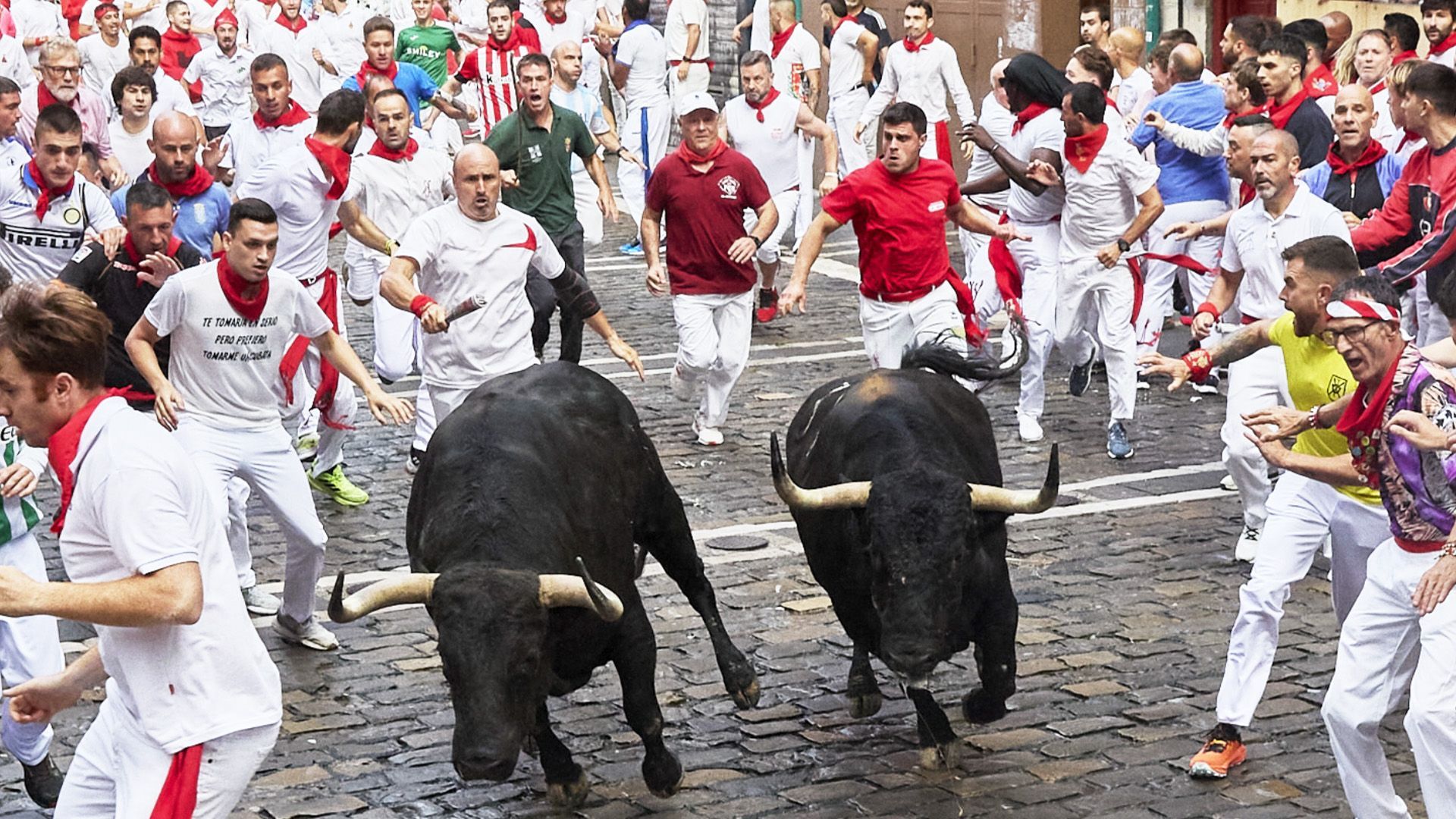 Video: Stierlauf-Fieber in Pamplona